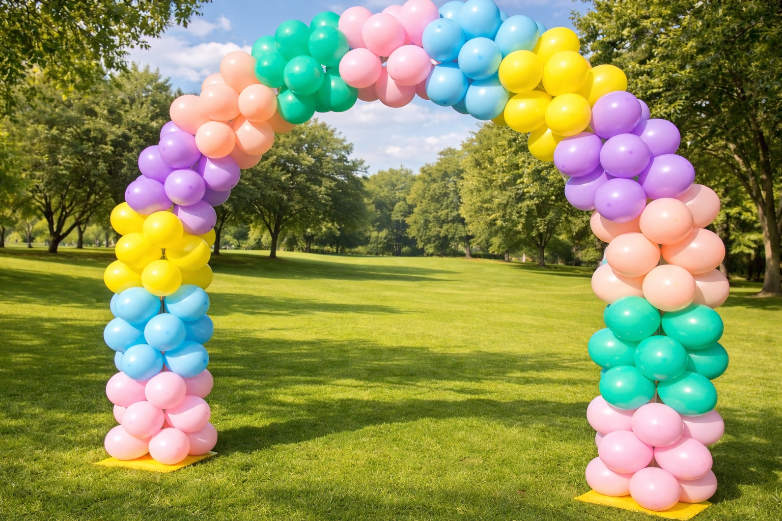 Colorful Balloon Arch