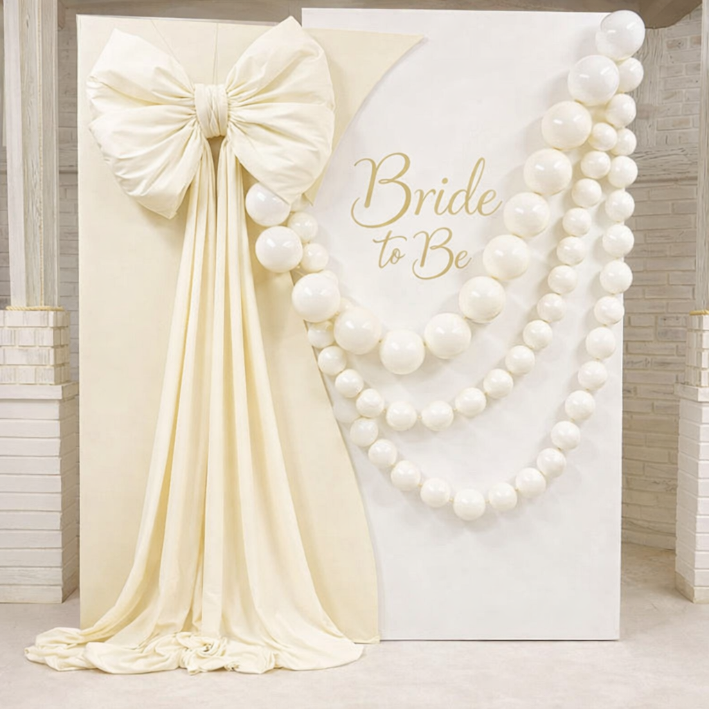 Bride to Be Backdrop Decor