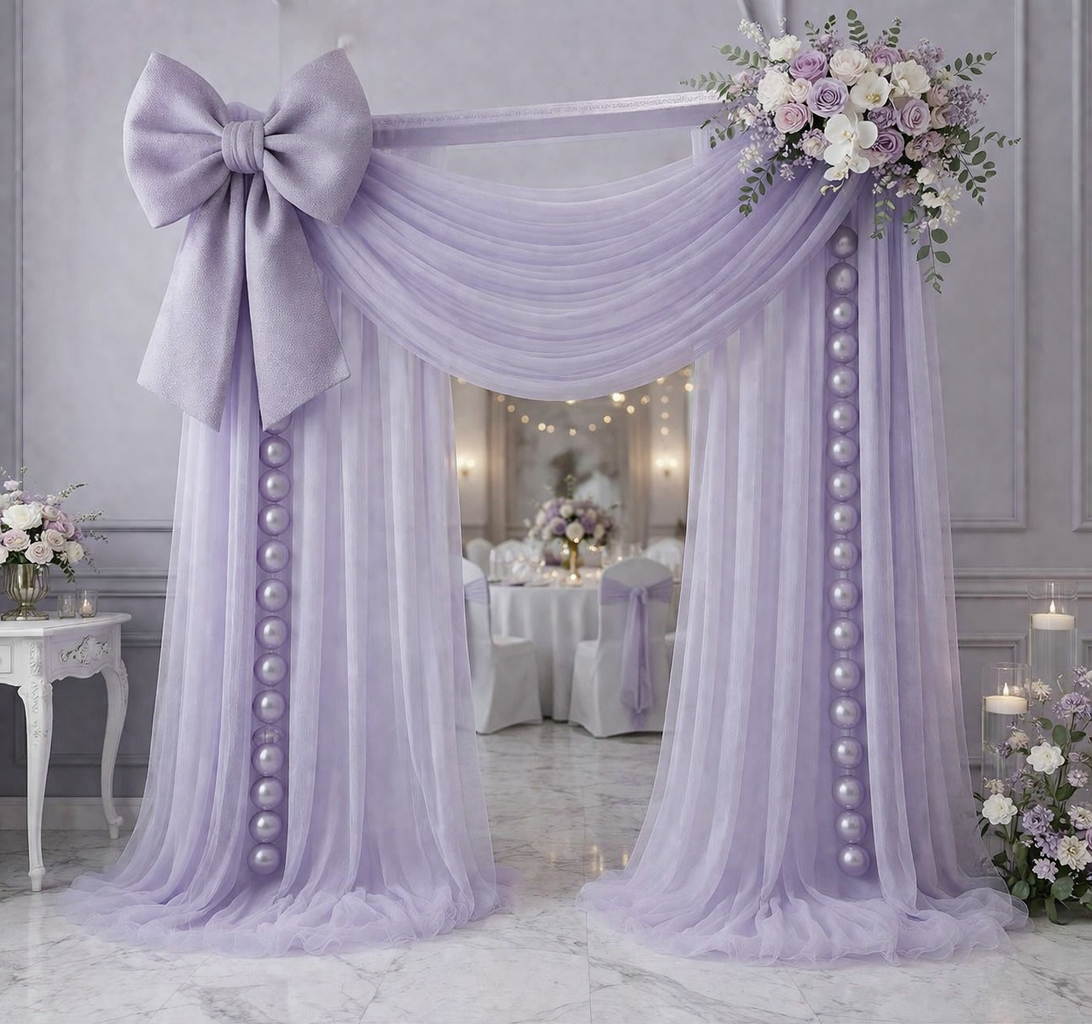 Lavender Decorative Archway
