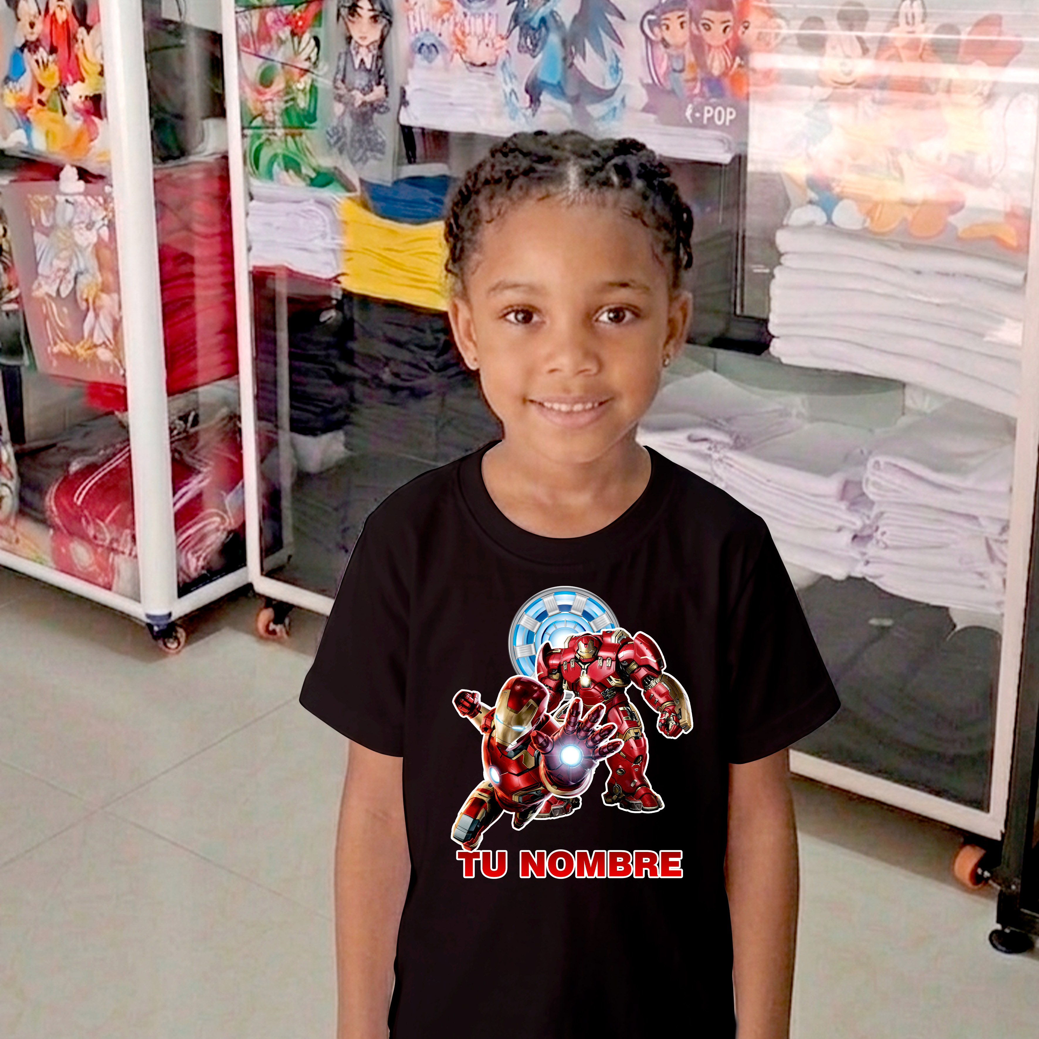 Camiseta Ironman Personalizada