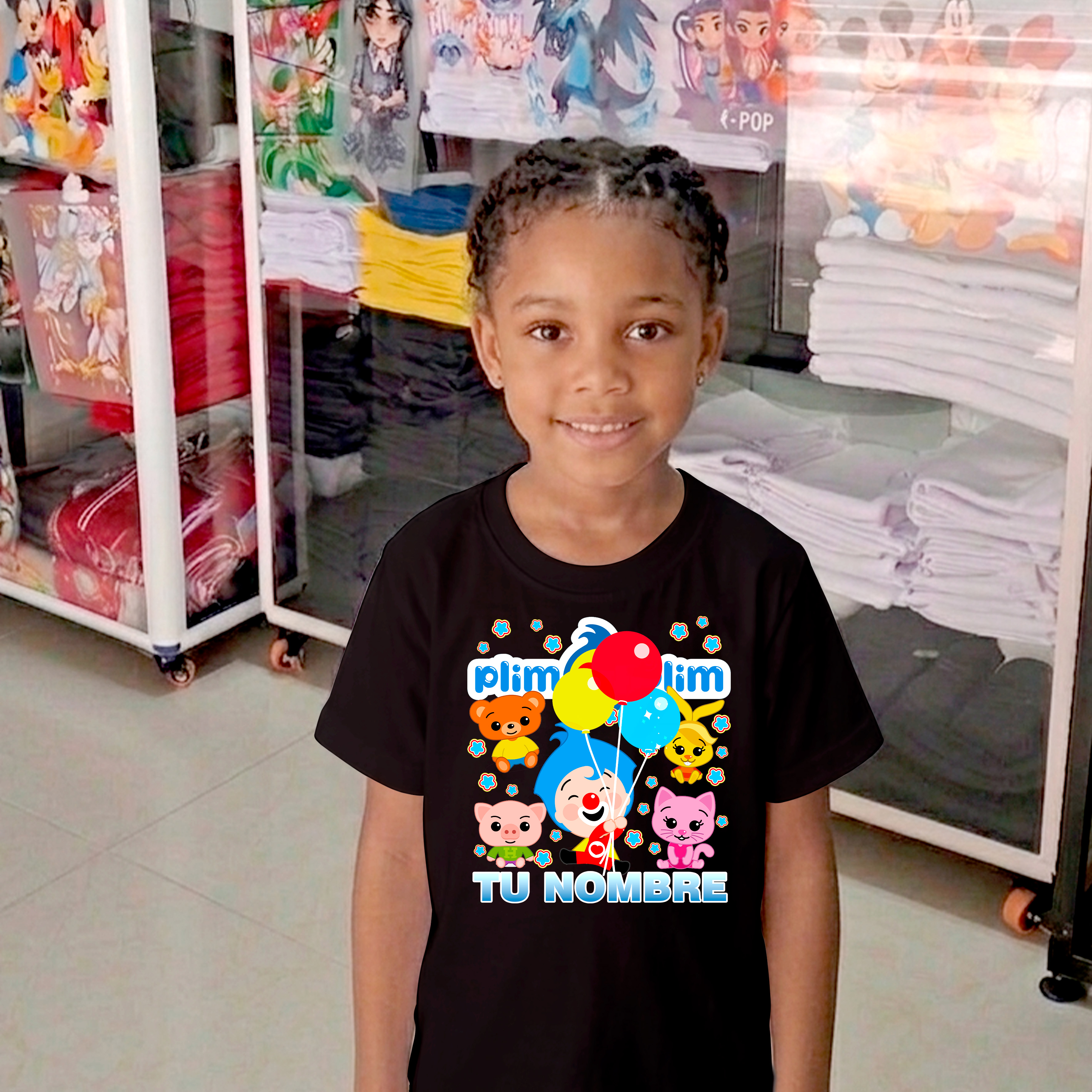 Camiseta Plim Plim Personalizada