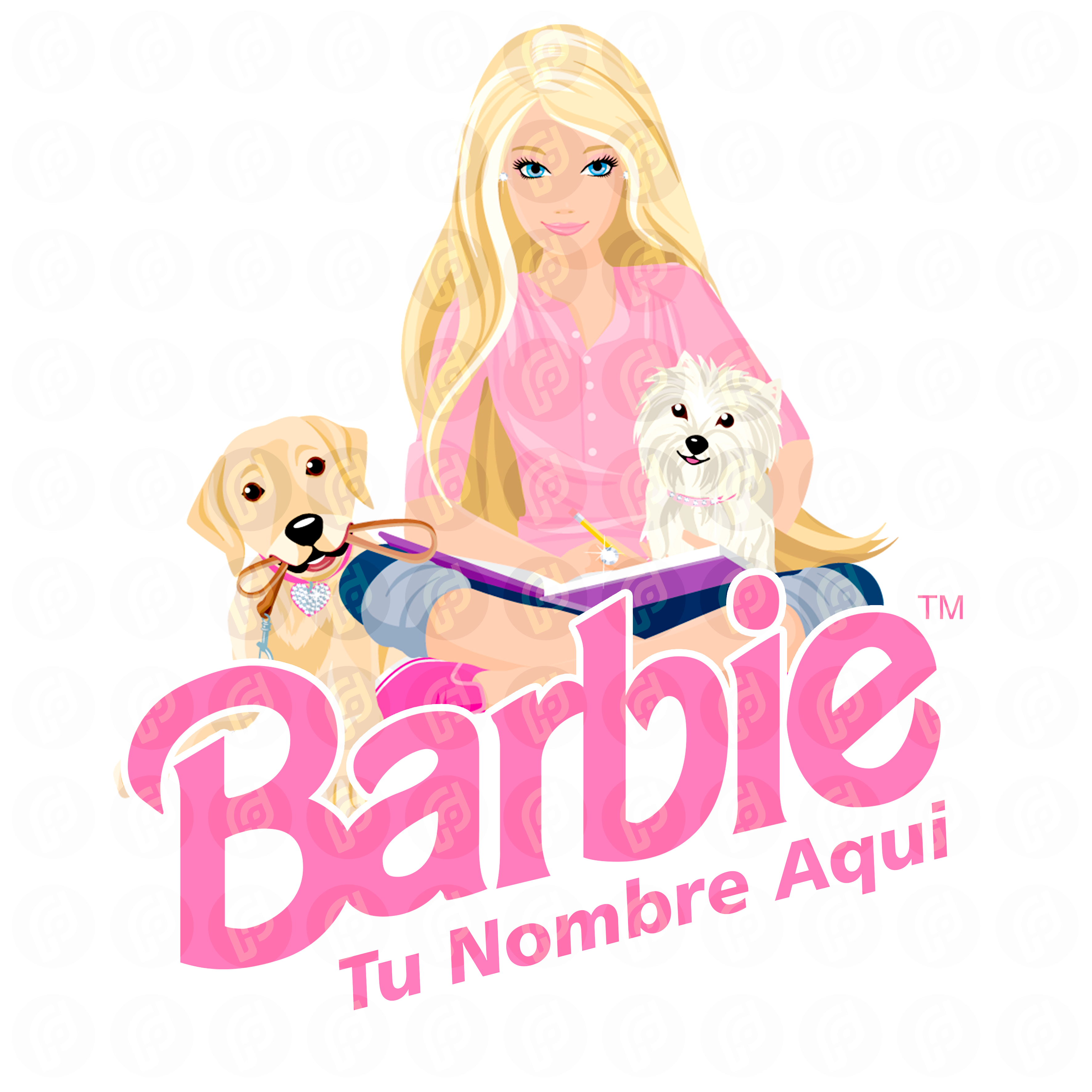 Camiseta Barbie personalizada