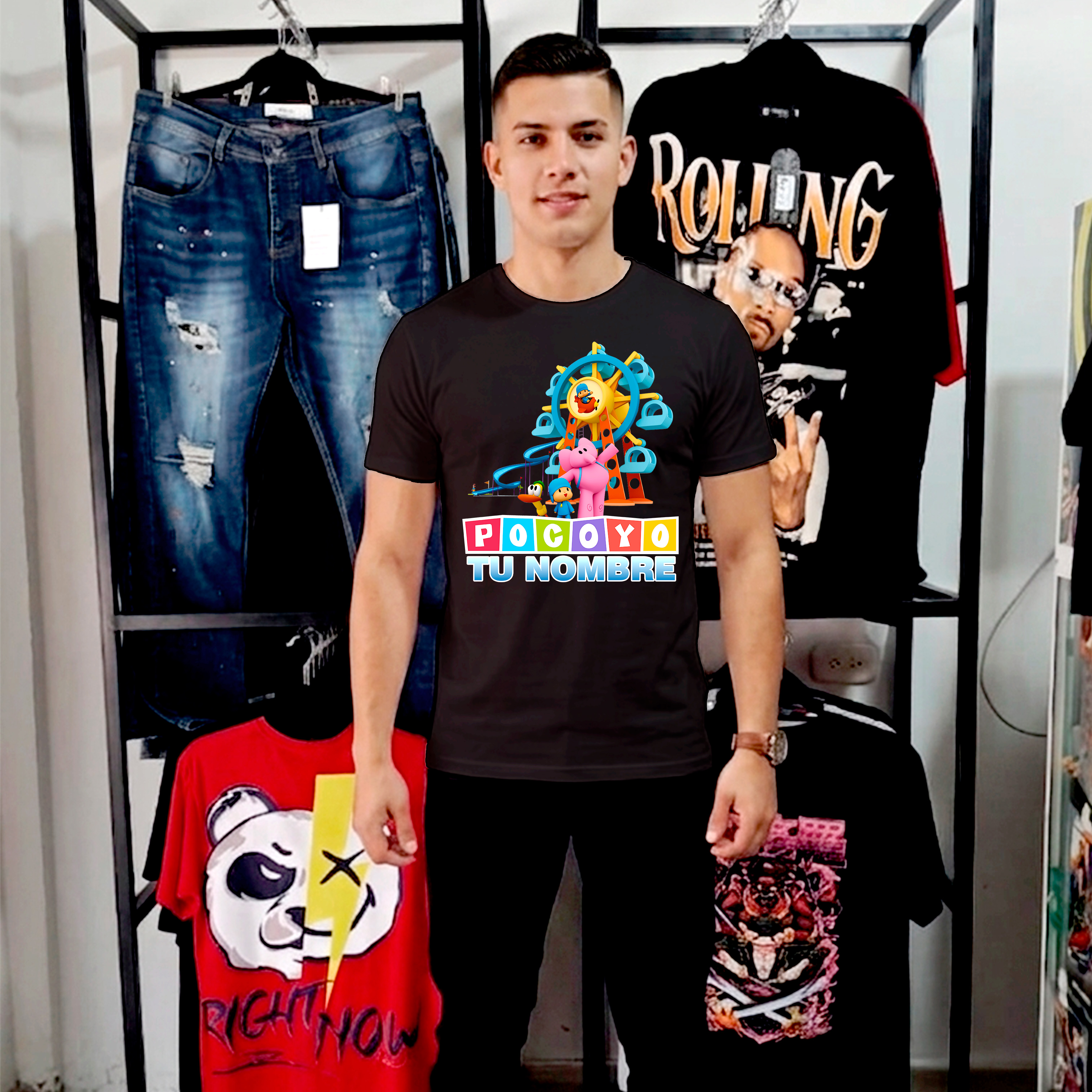 Camiseta Pocoyo Personalizada