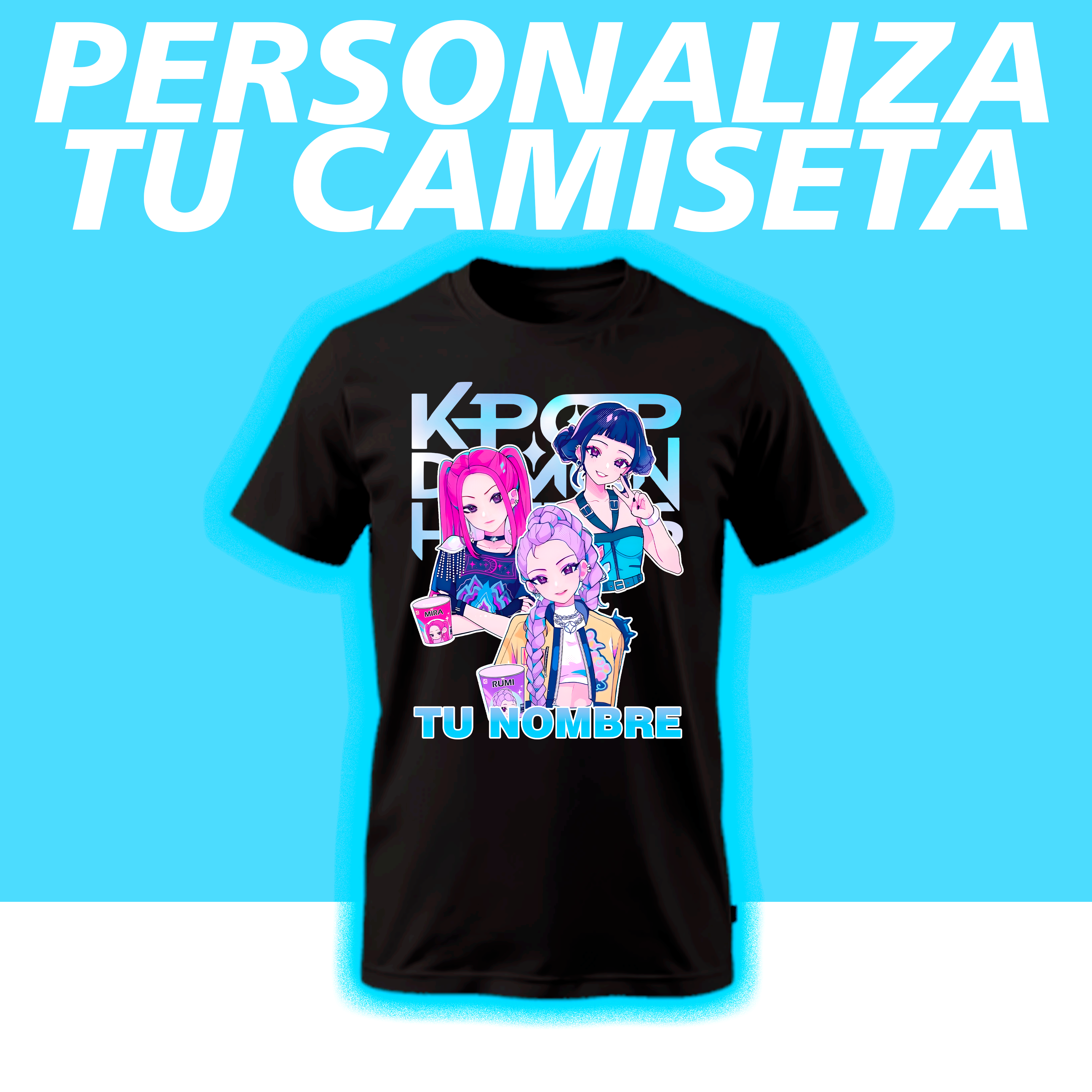 Camiseta K-Pop Personalizada