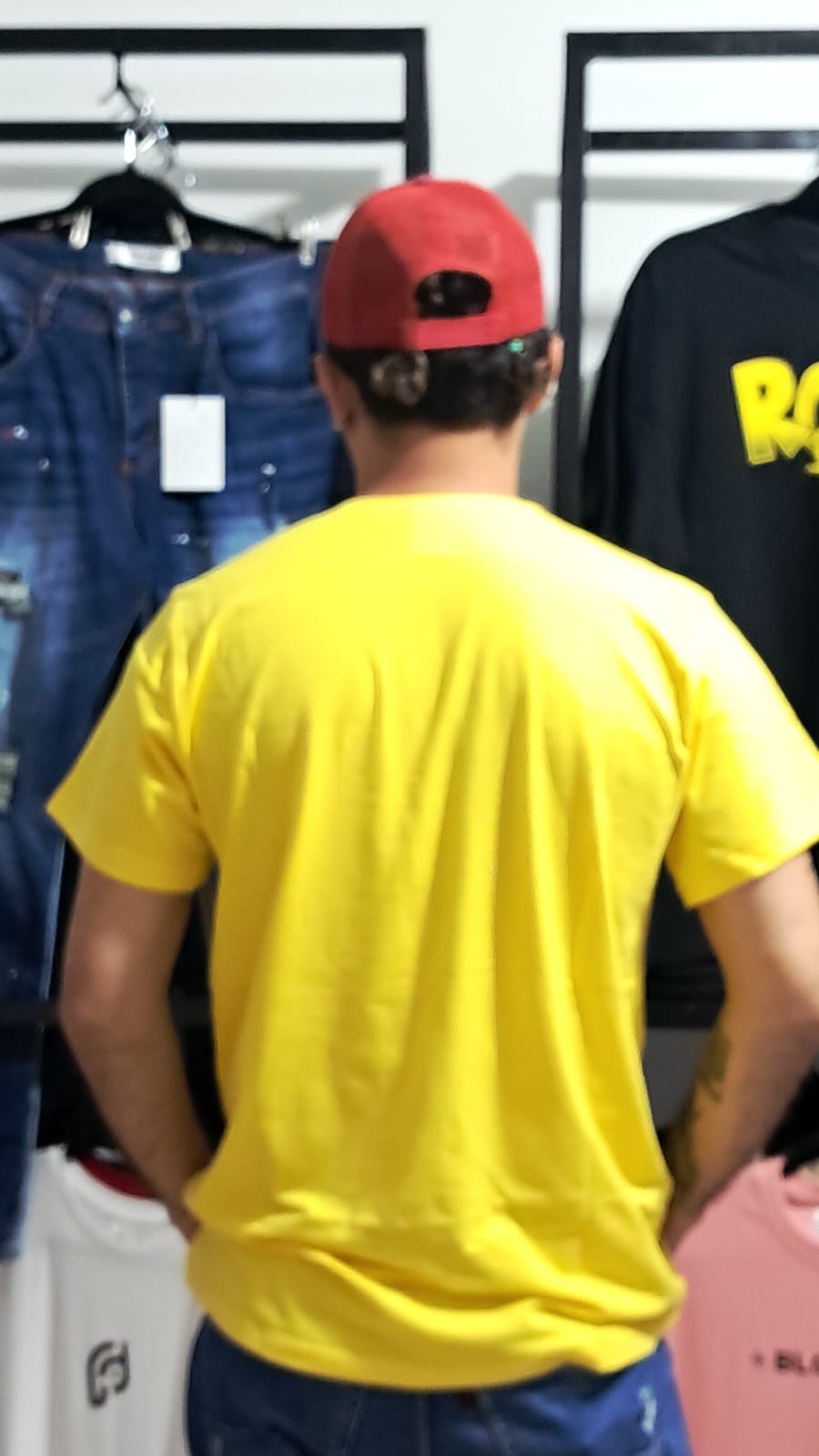 Camiseta Basica Amarilla 