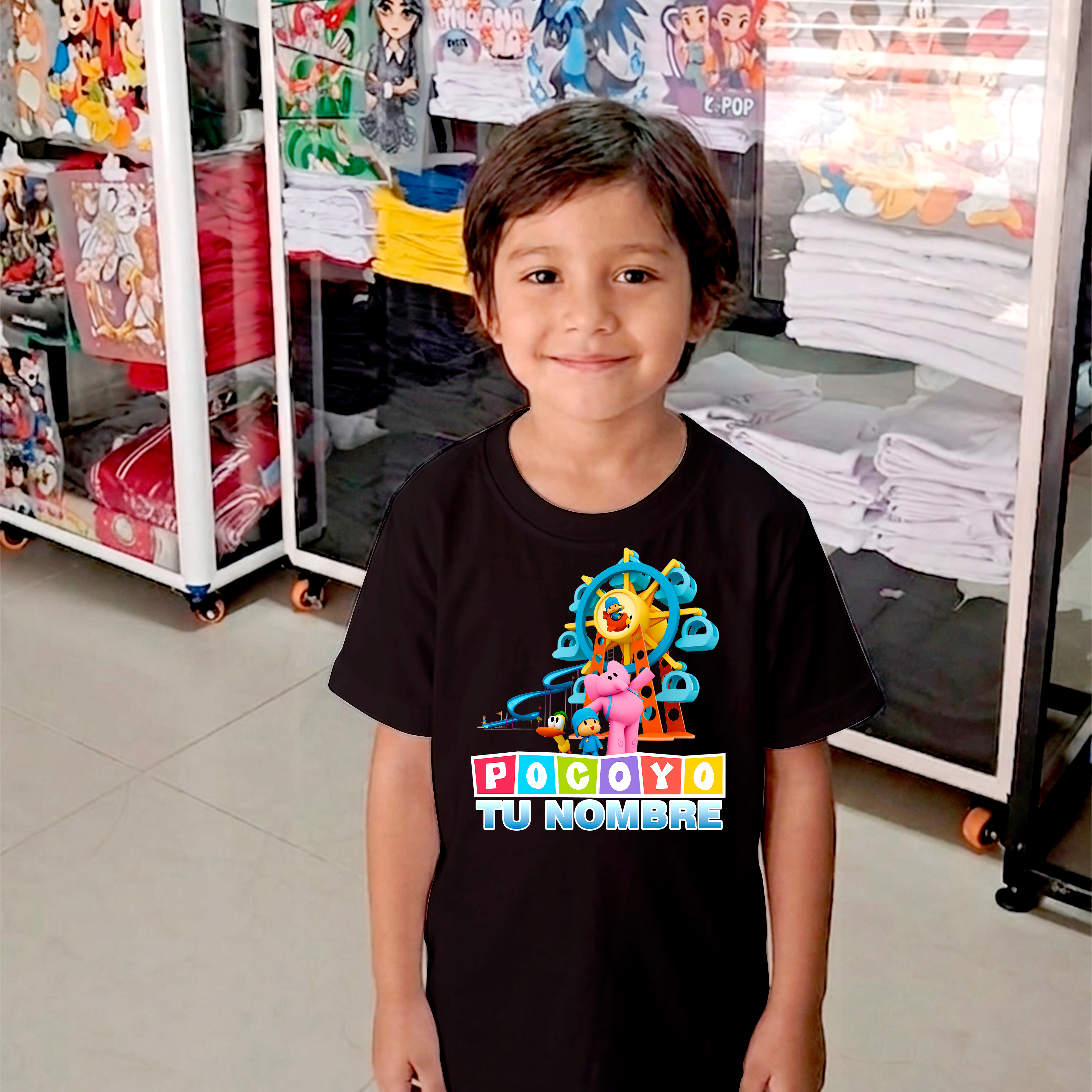 Camiseta Pocoyo Personalizada