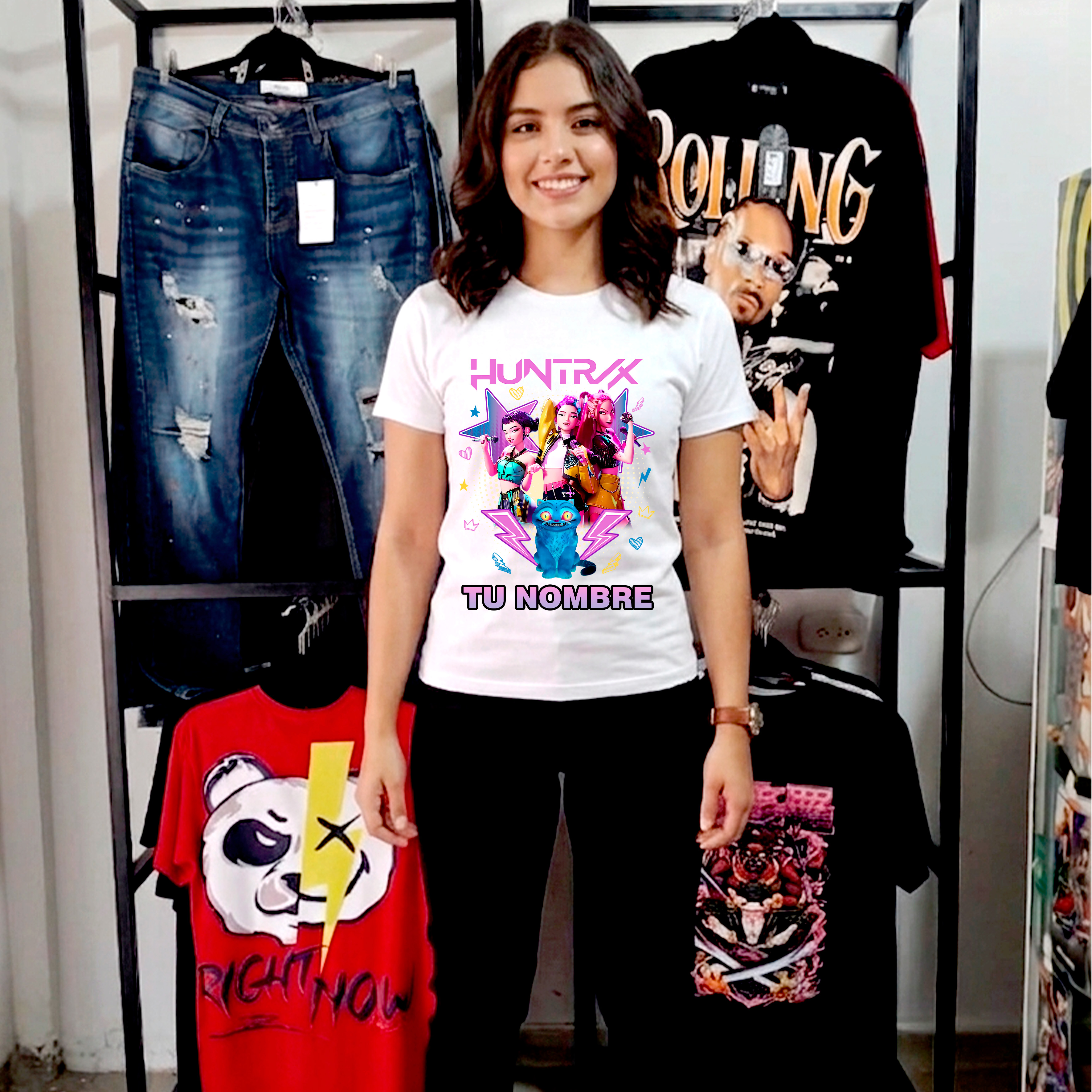 Camiseta K-pop Personalizada