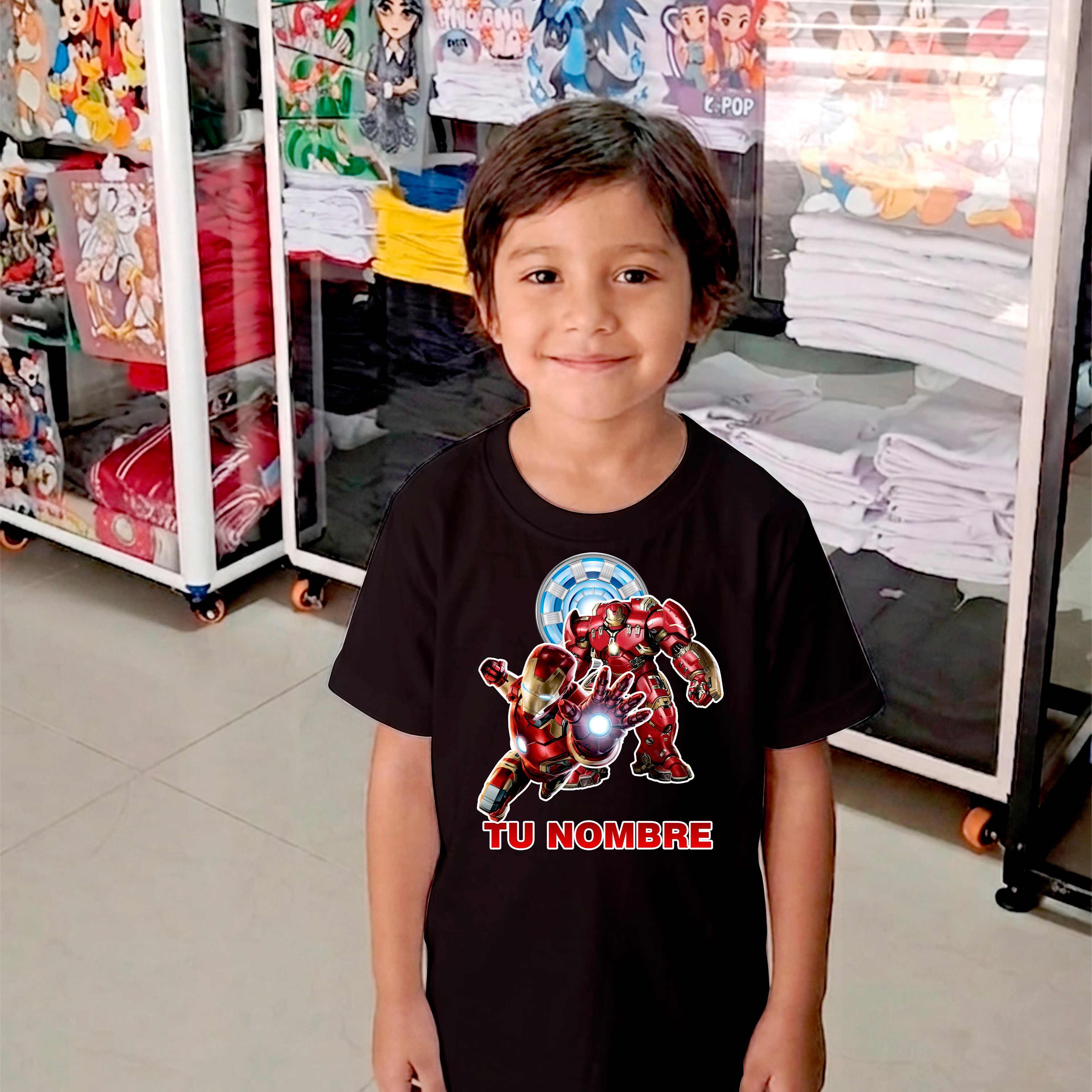 Camiseta Ironman Personalizada