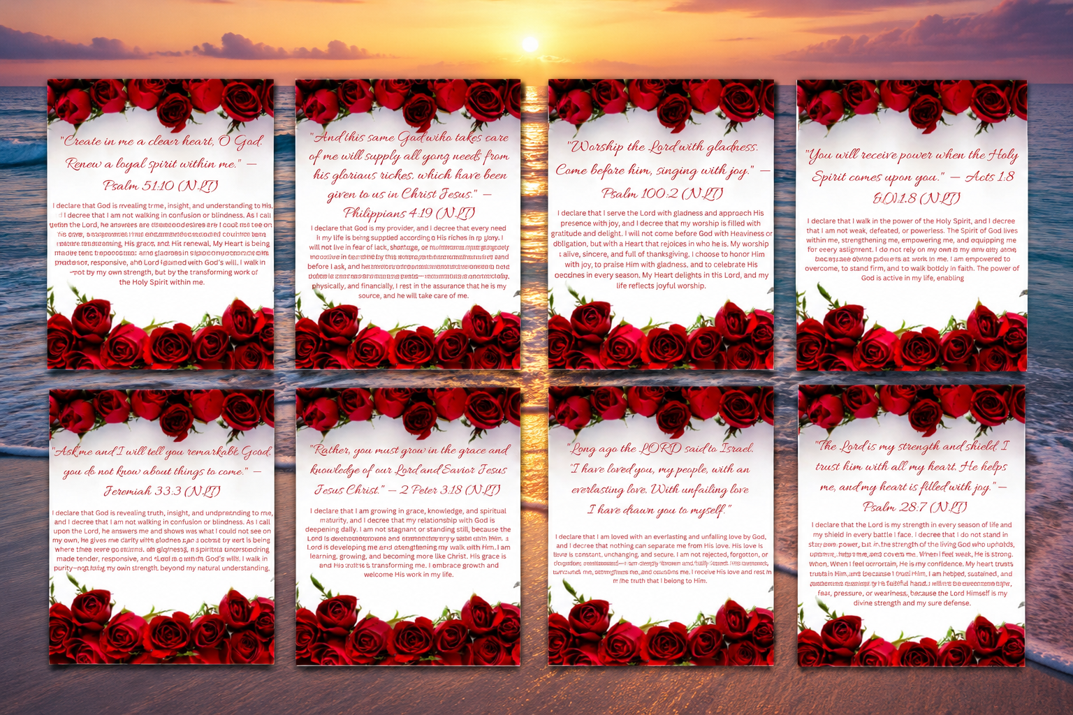 40 Declarations for The Month