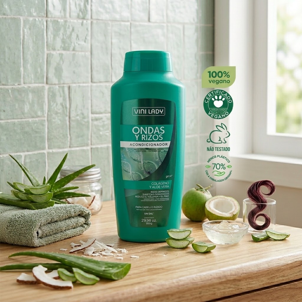 ACONDICIONADOR VINILADY ONDAS Y RIZOS 850ML