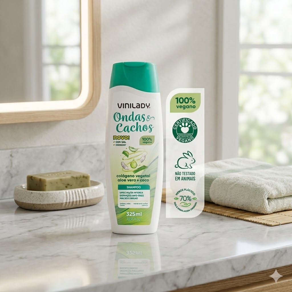 SHAMPOO VINILADY ONDAS Y RIZOS 325ML