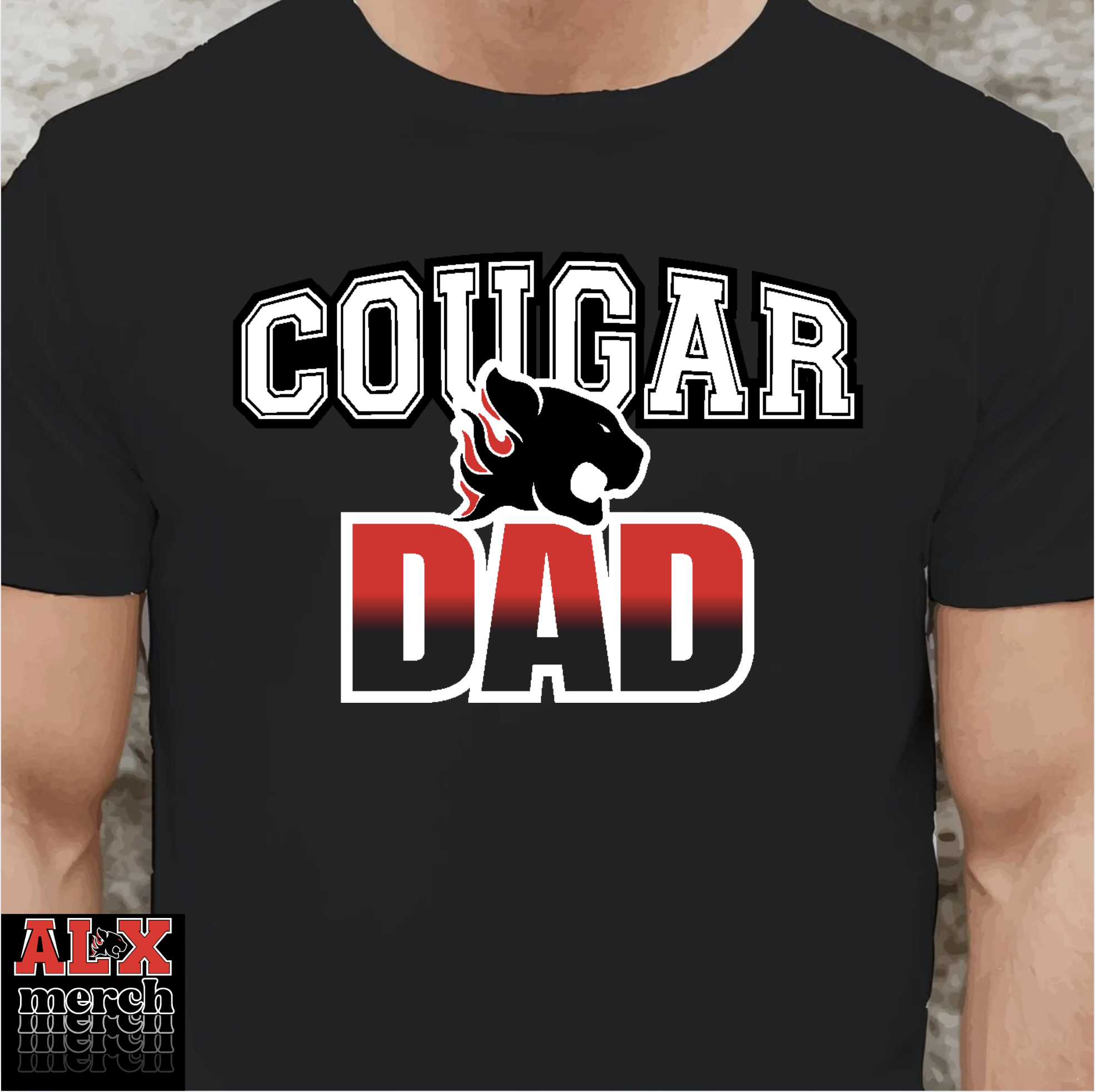 Cougar Dad tee