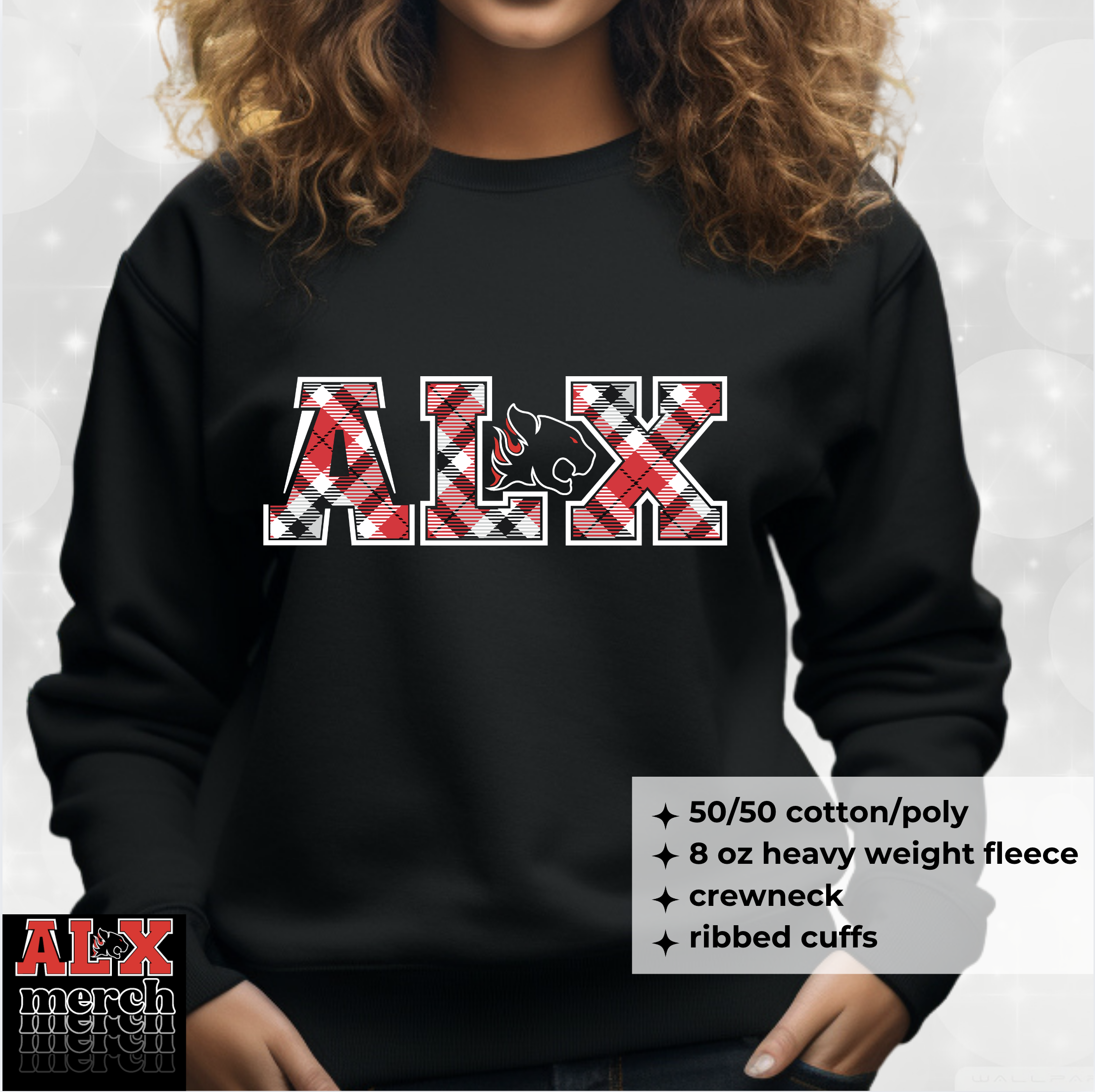 ALX plaid sweatshirt