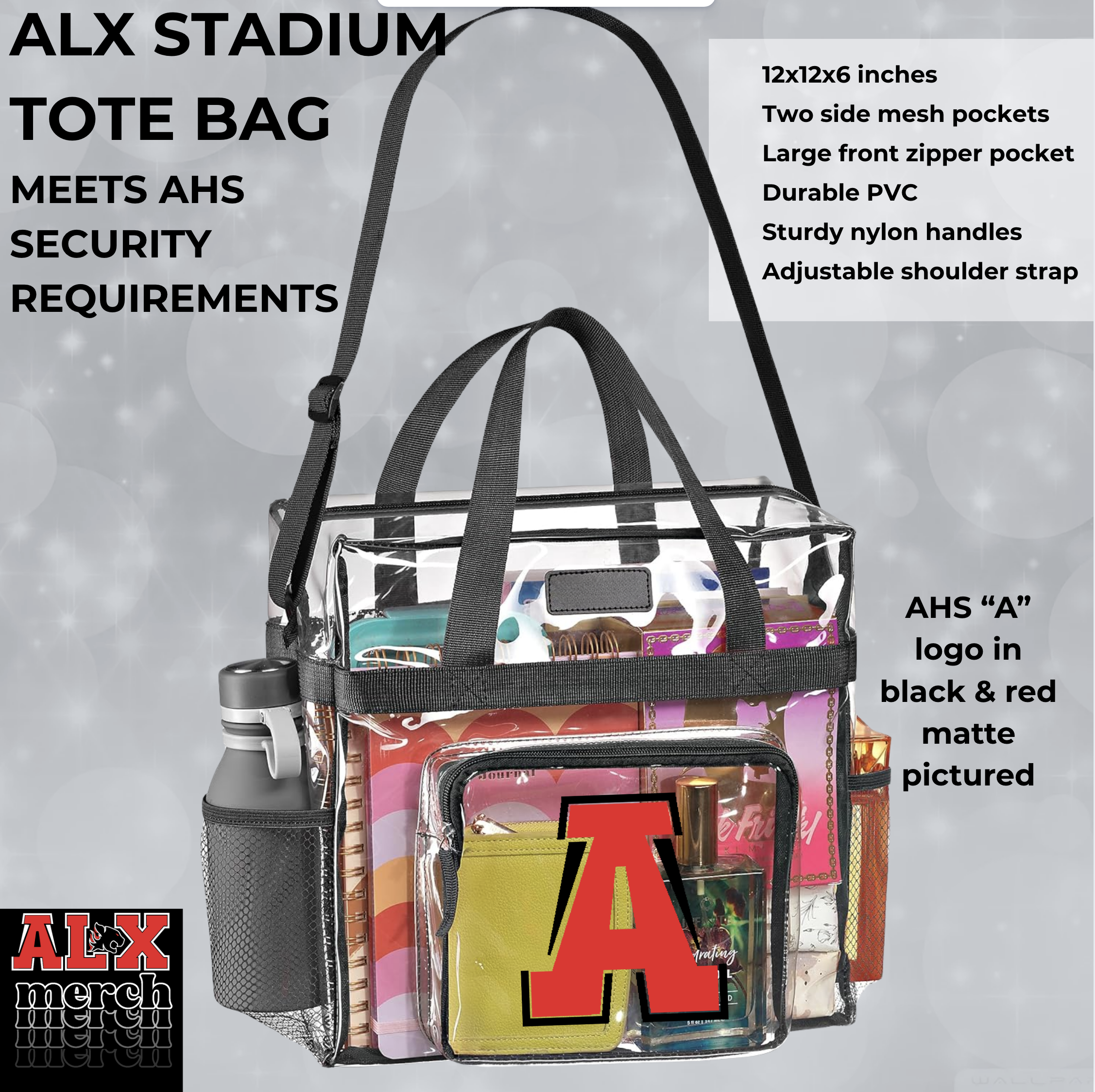 Stadium tote bag 