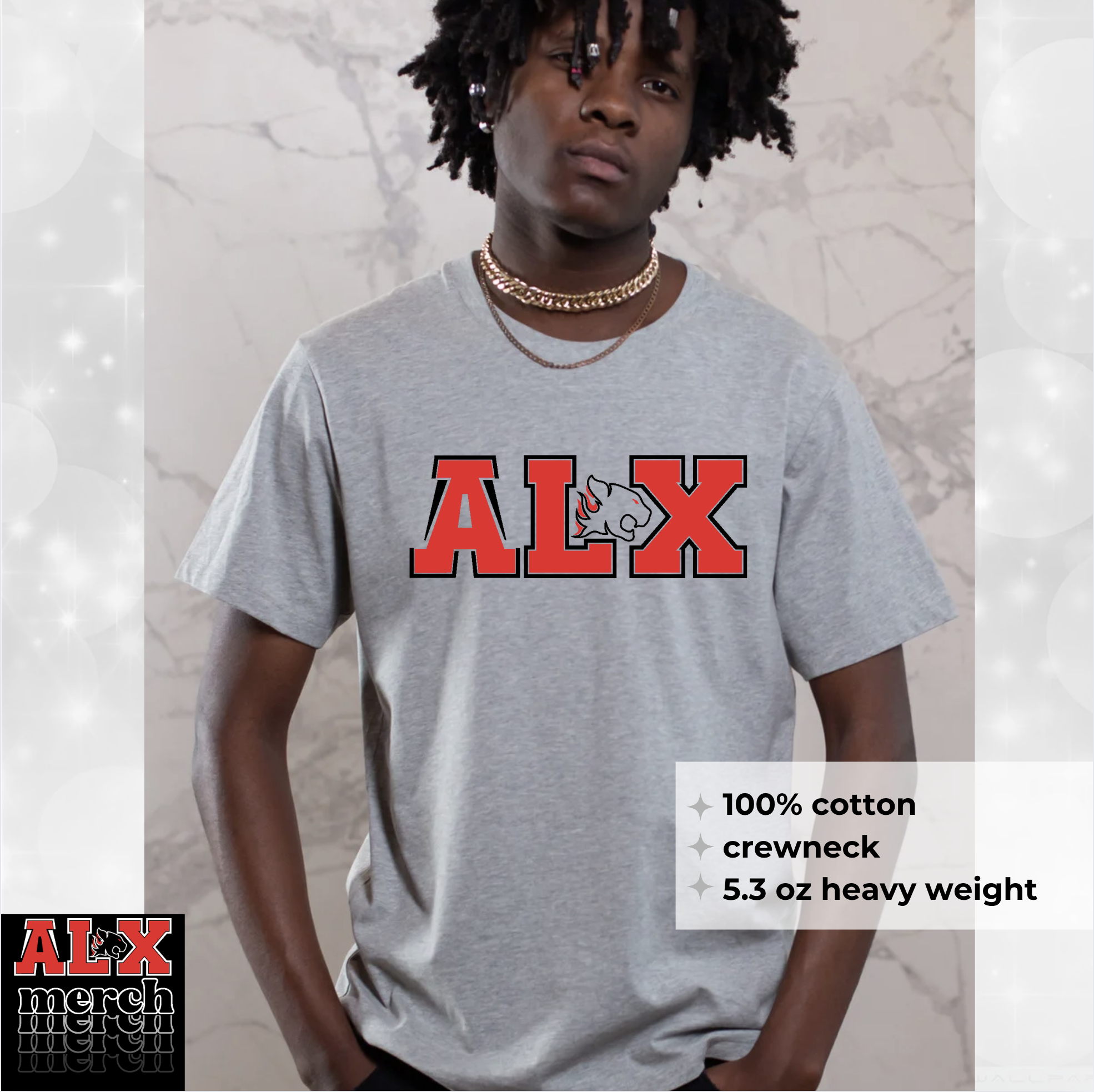 ALX duo logo tee