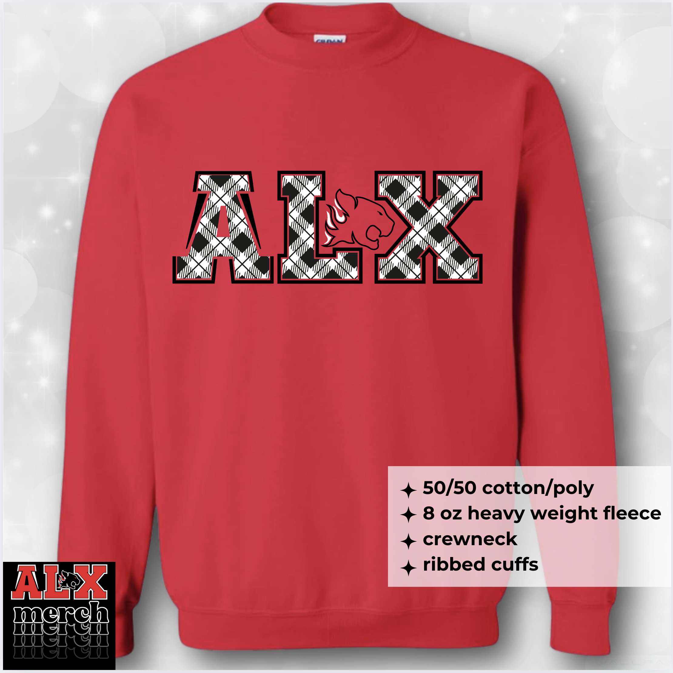 ALX plaid sweatshirt