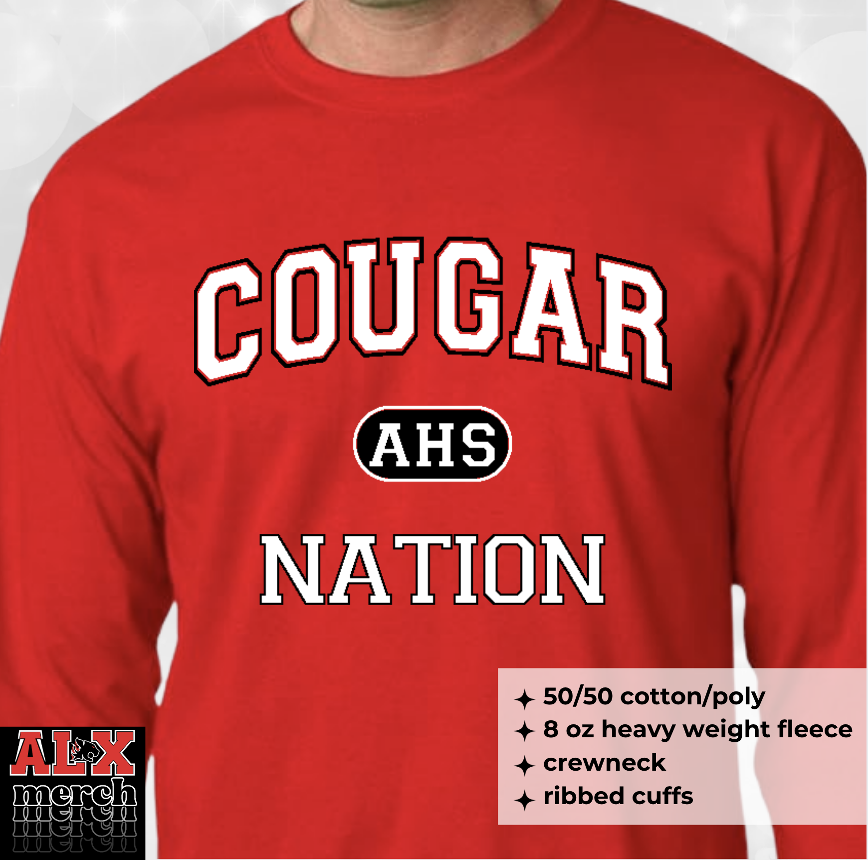 Cougar nation  LS tee