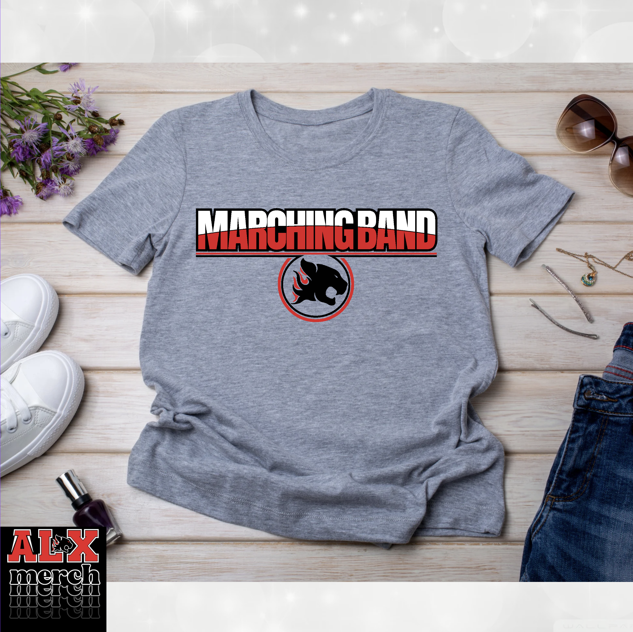 Marching band tee