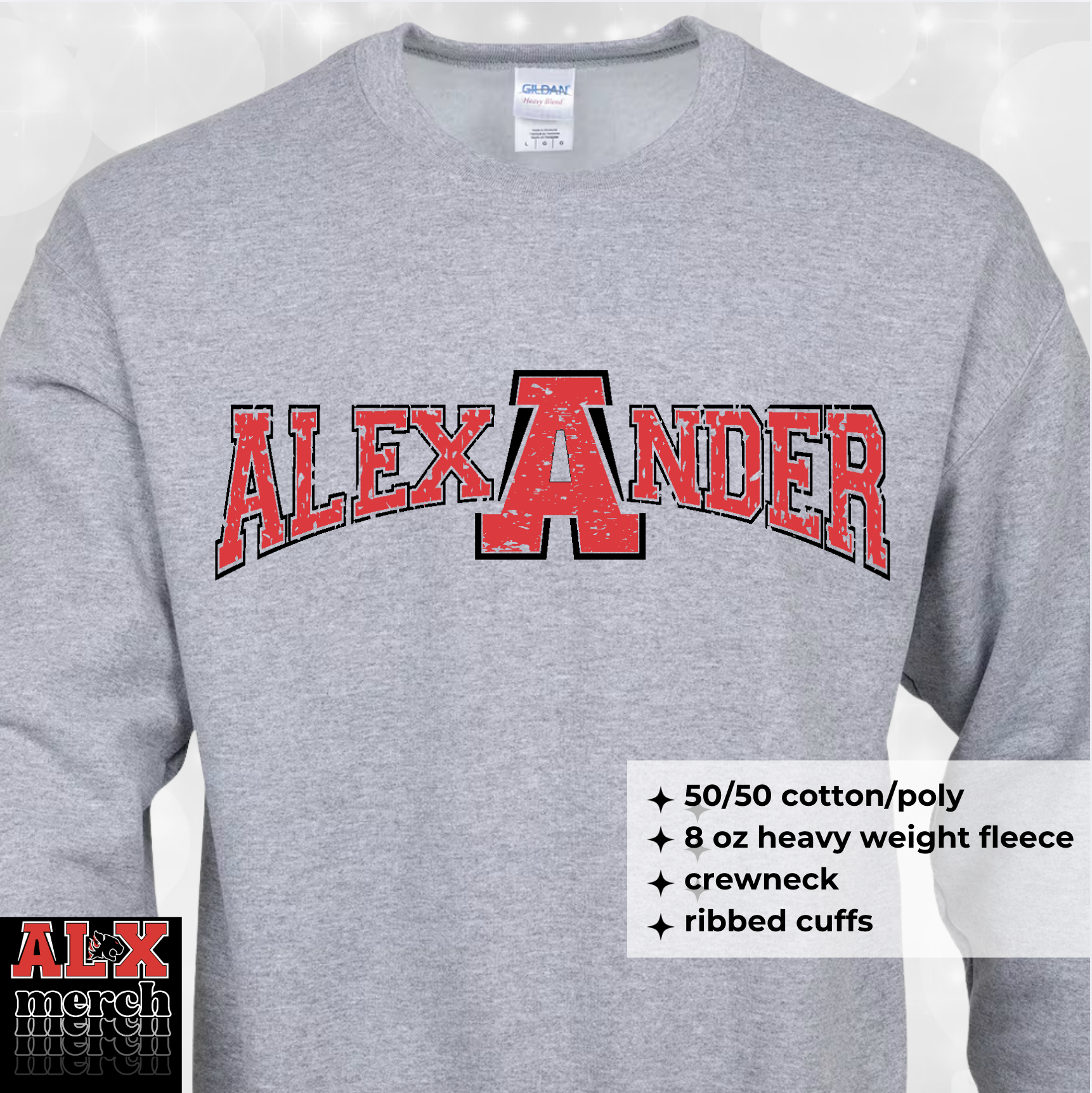Alex-A-nder A logo sweatshirt