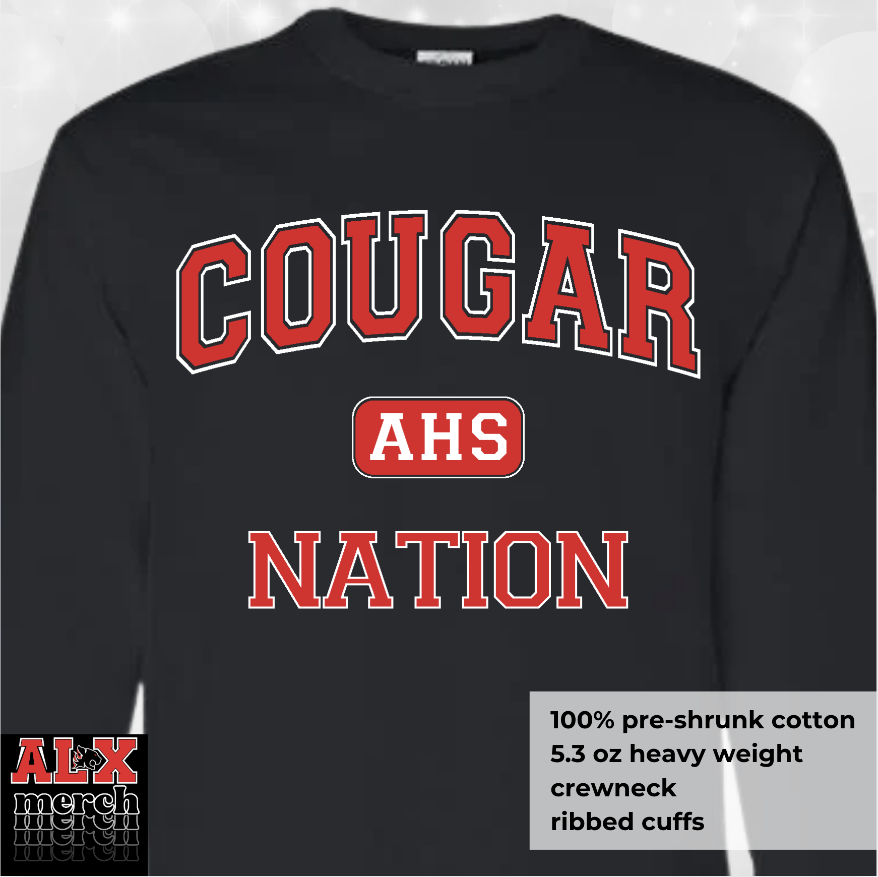 Cougar nation  LS tee
