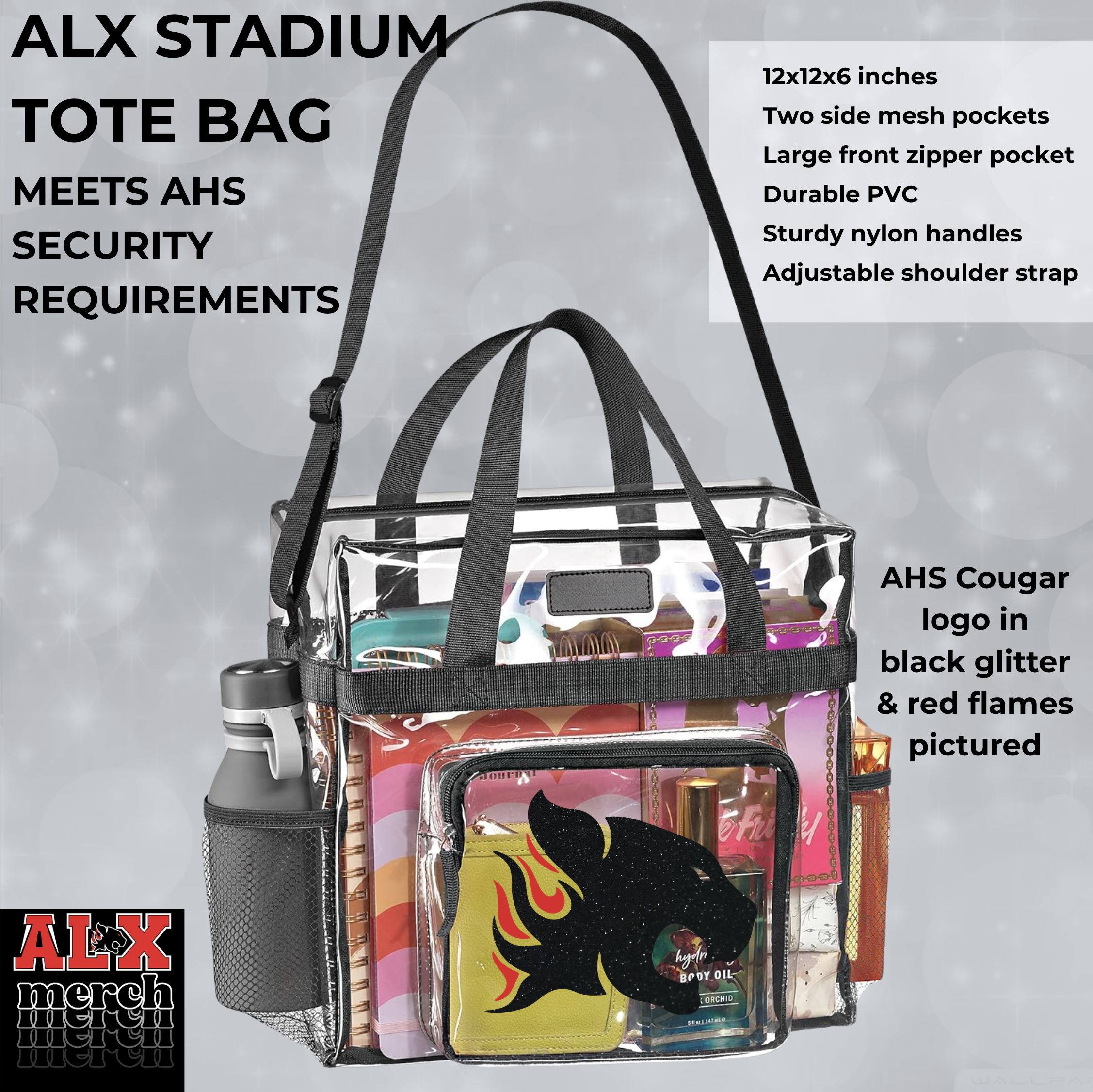 Stadium tote bag 