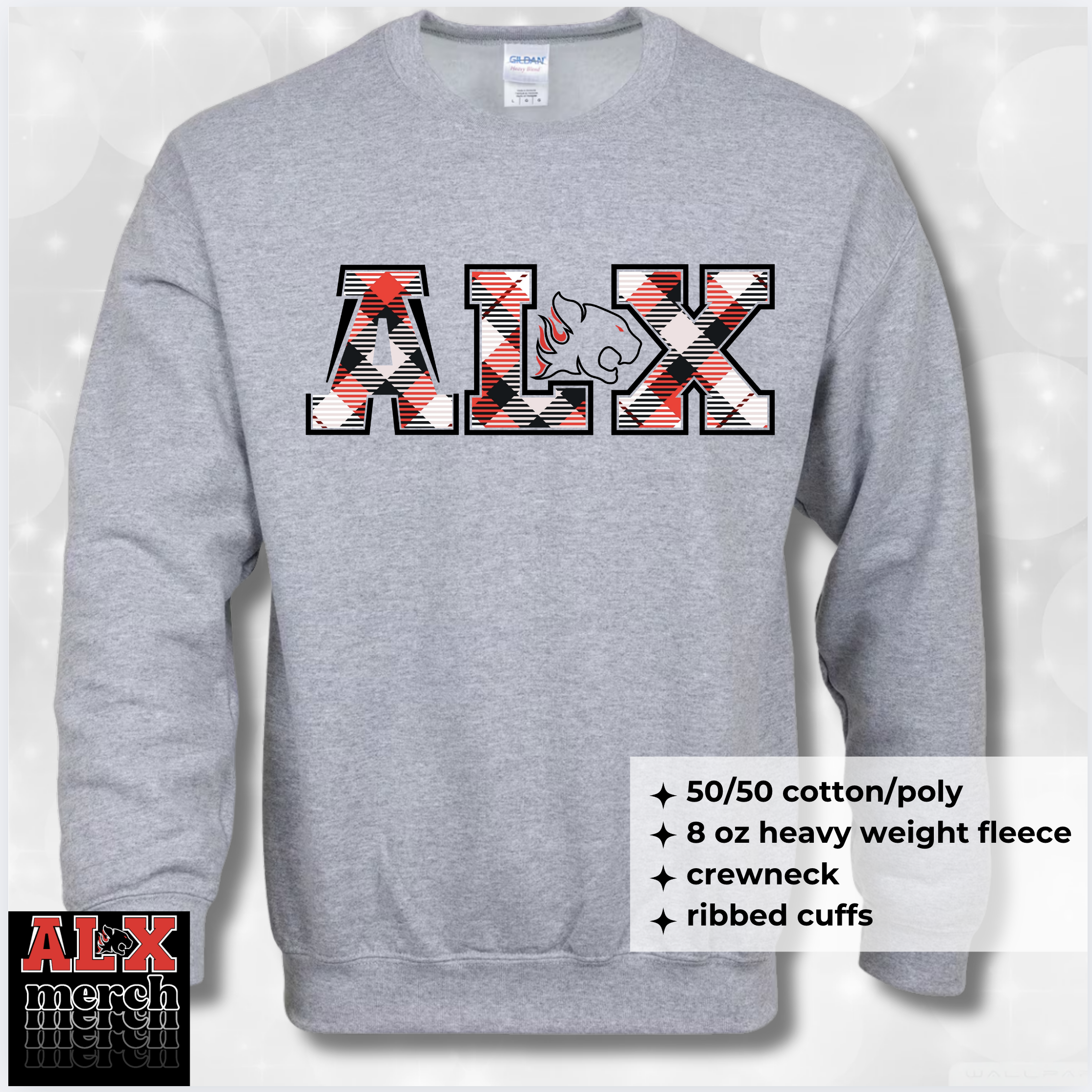 ALX plaid sweatshirt