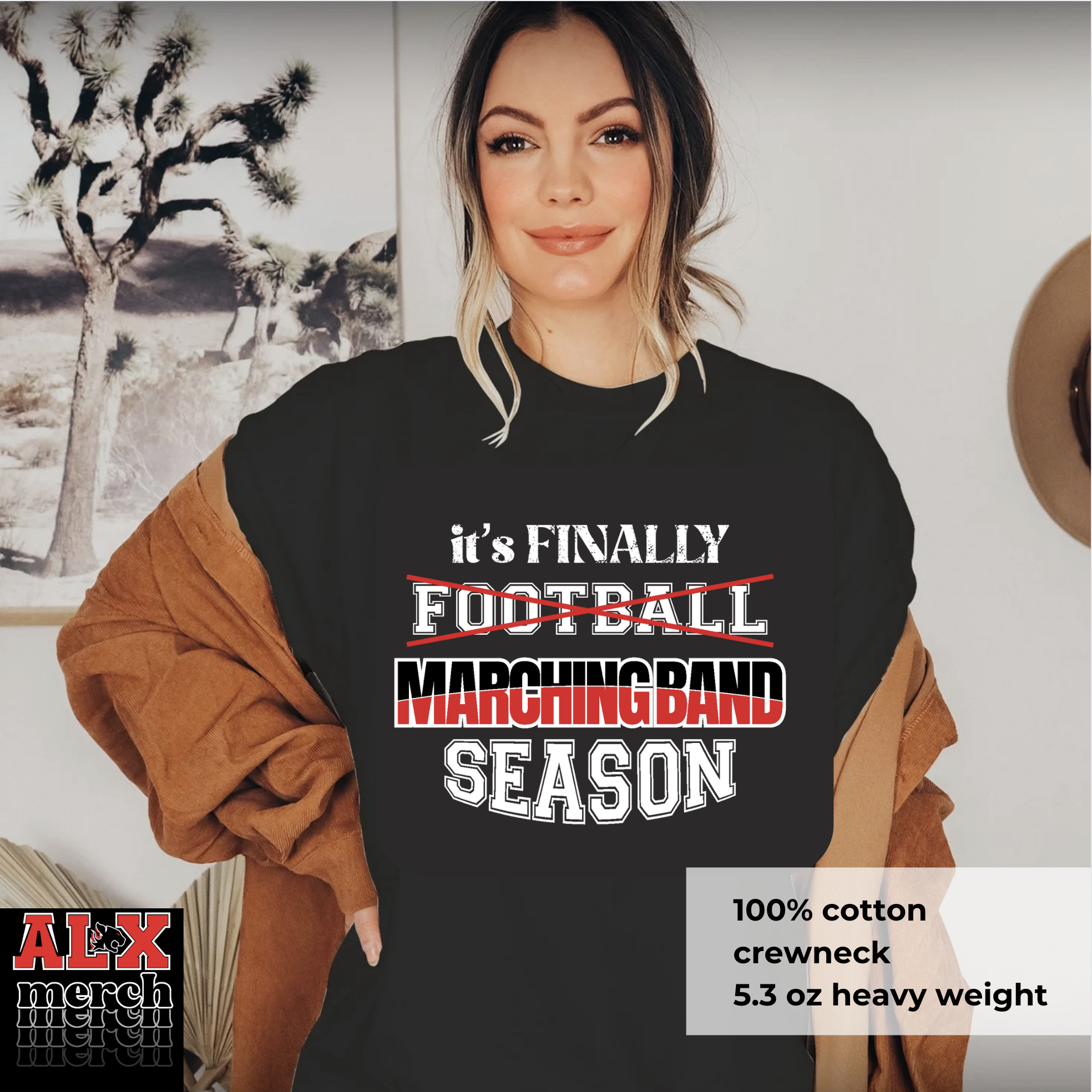 Marching band season tee