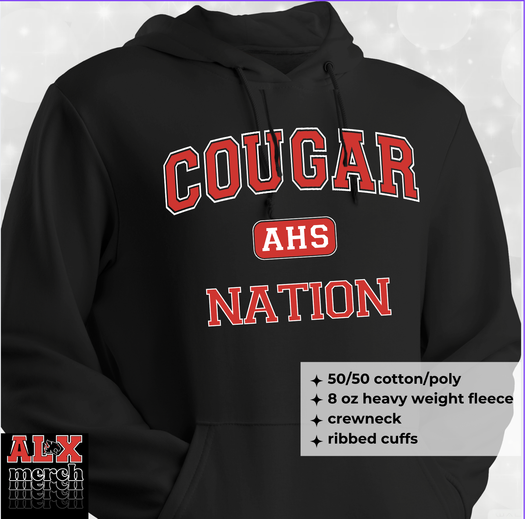 Cougar nation hoodie