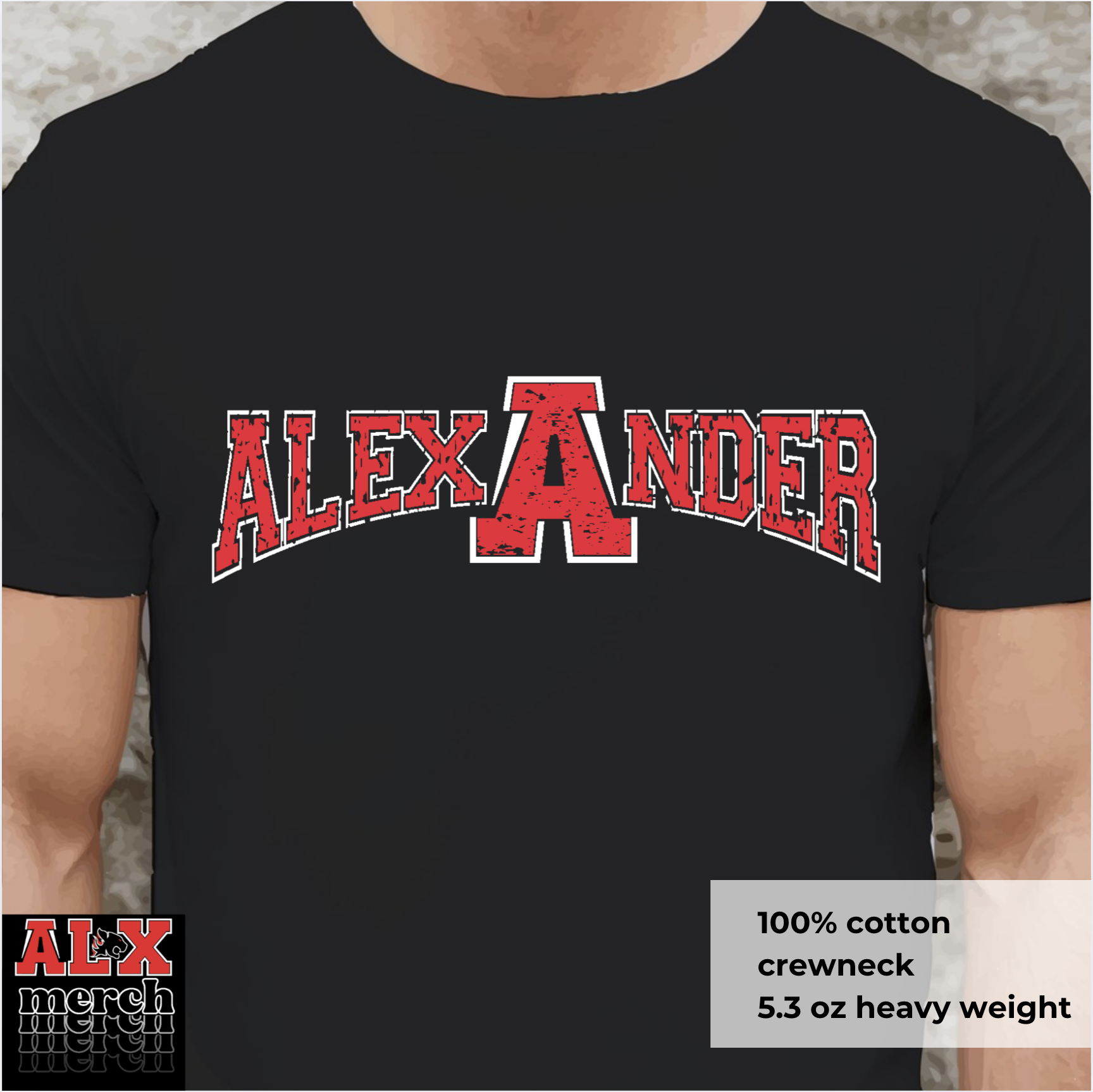 Alex-A-nder A tee
