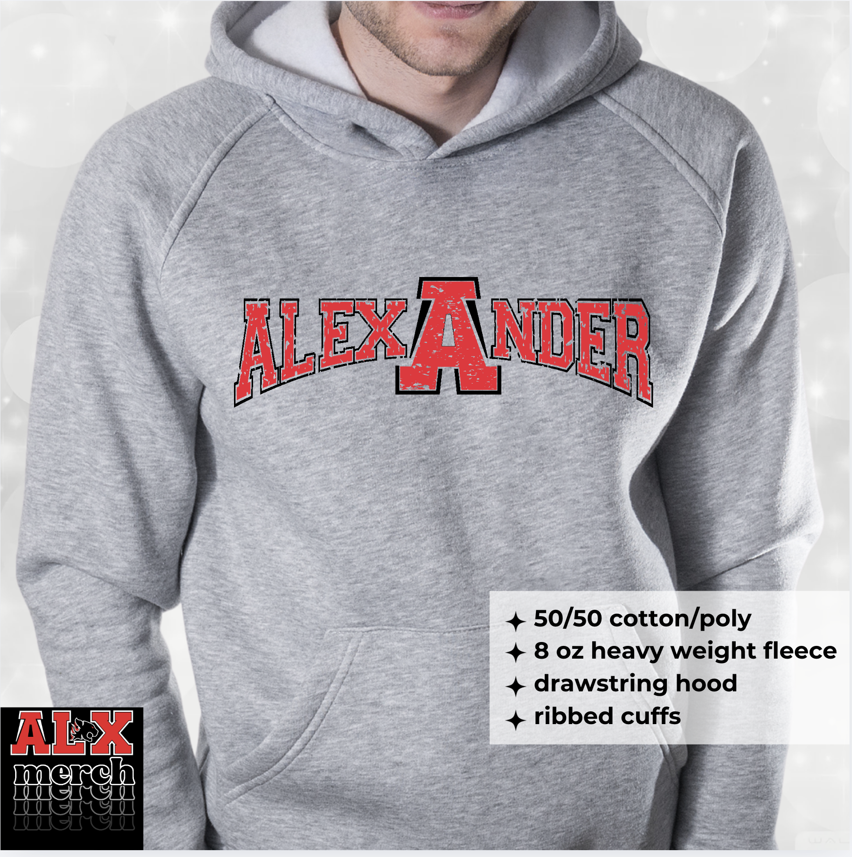Alex-A-nder center A hoodie
