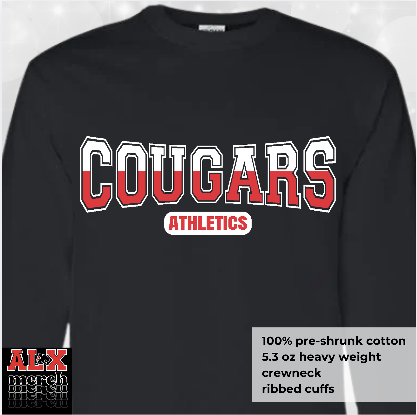 Cougars athletics LS tee