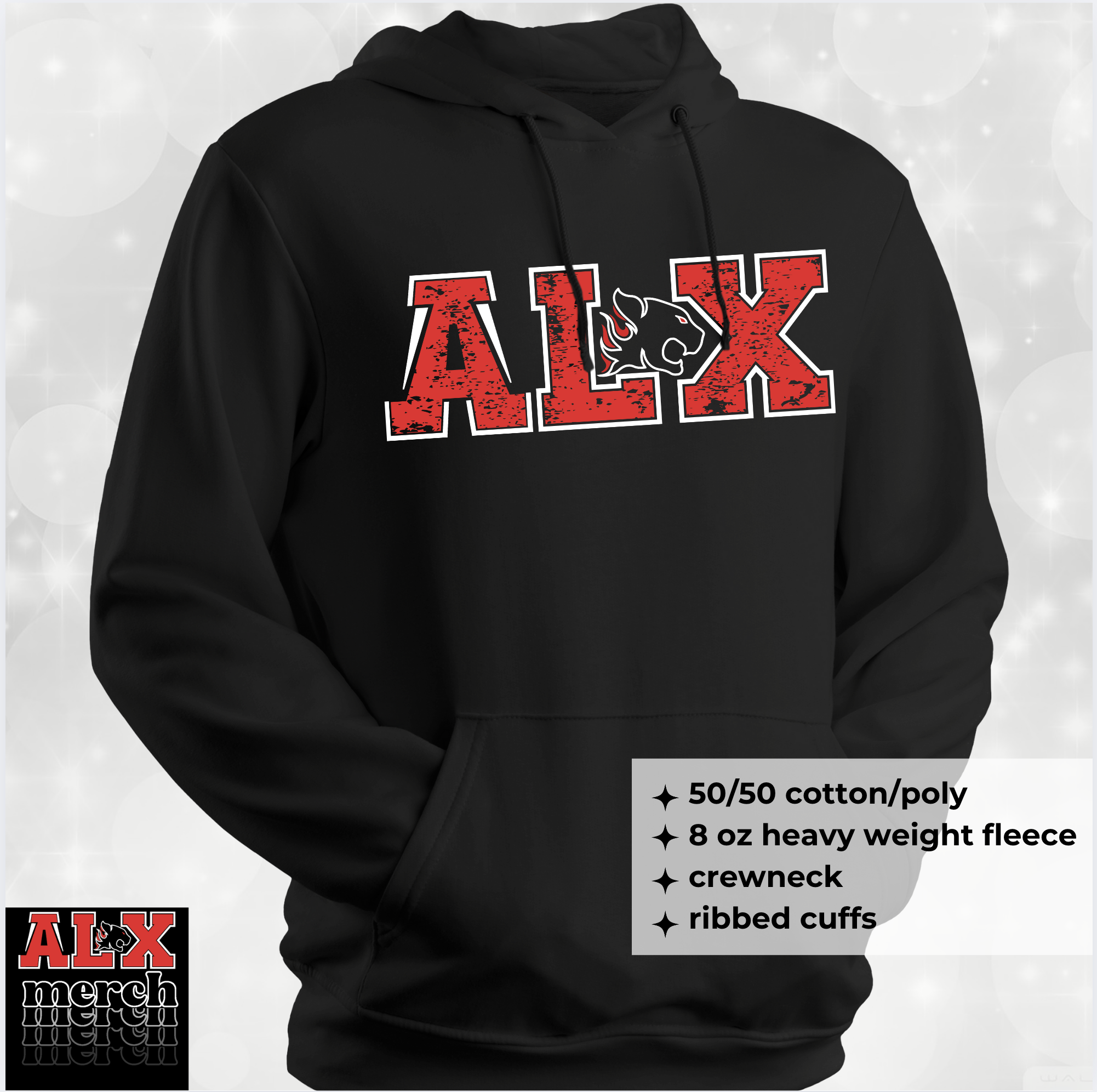ALX duo logo hoodie