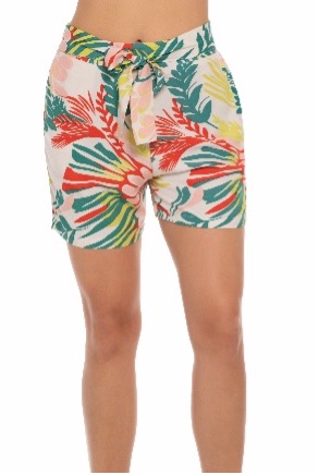 Tropical Print Shorts