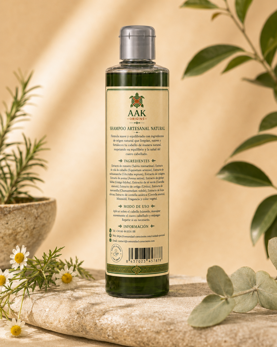 Shampoo Artesanal Natural