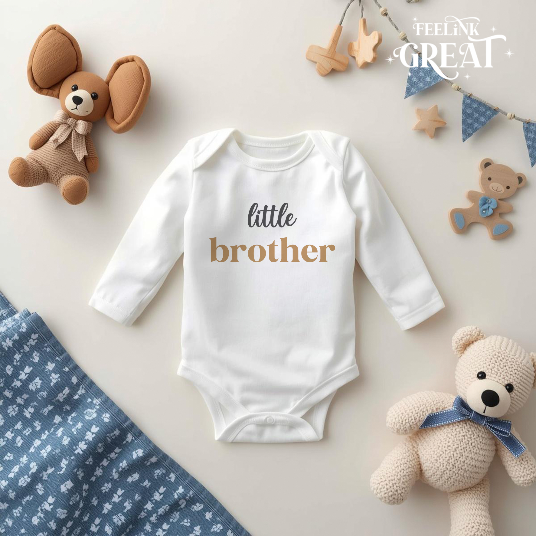 Little Brother Baby Bodysuit