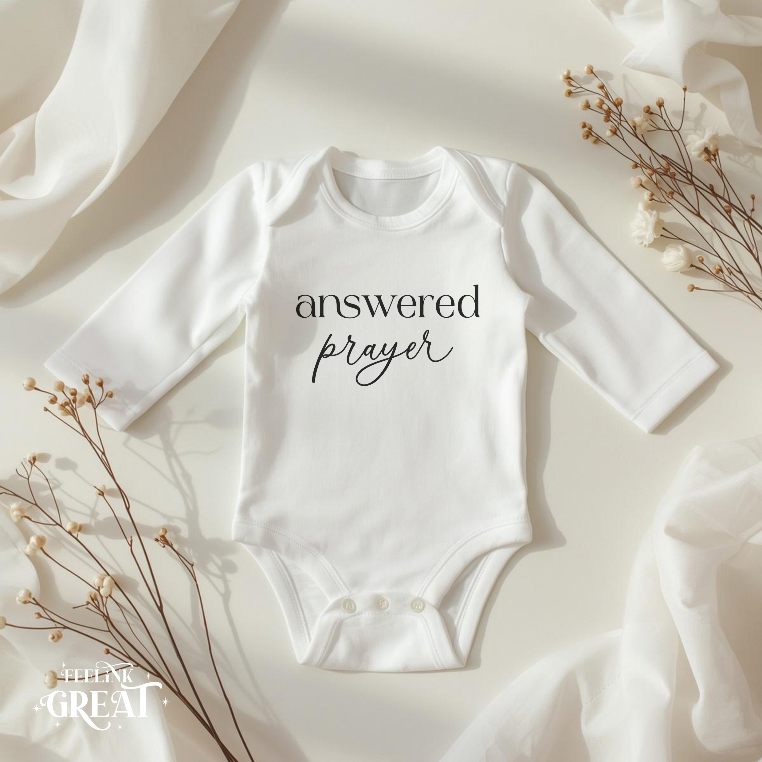 Answered Prayer Baby Bodysuit