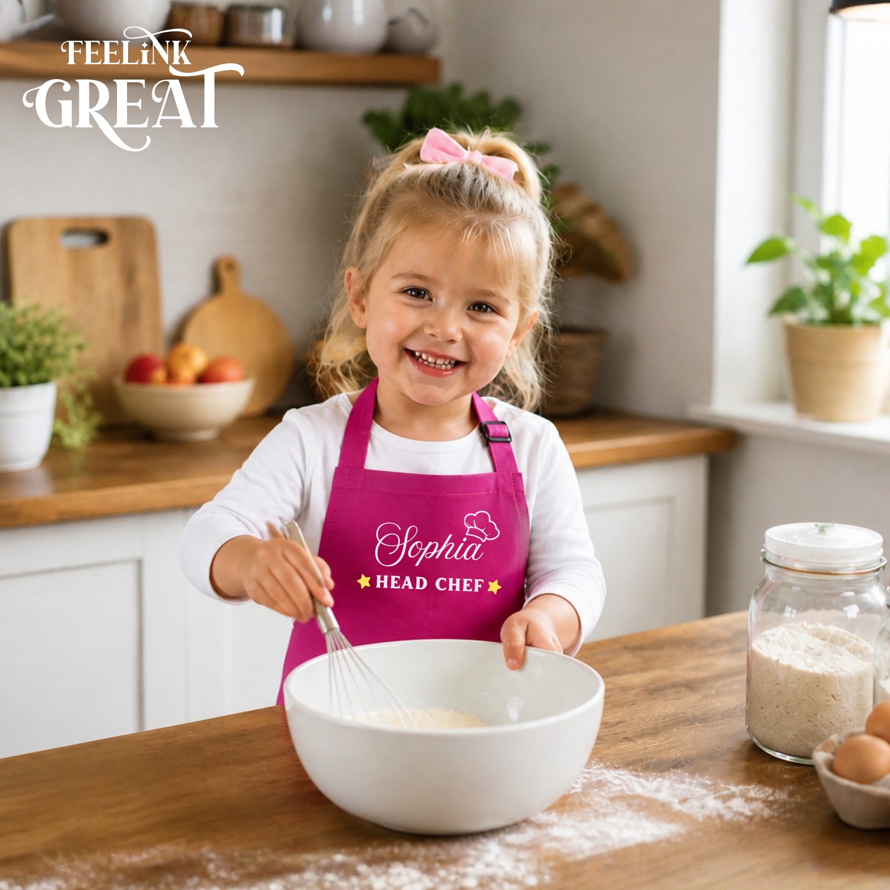 "Head Chef" Kids Chef Apron