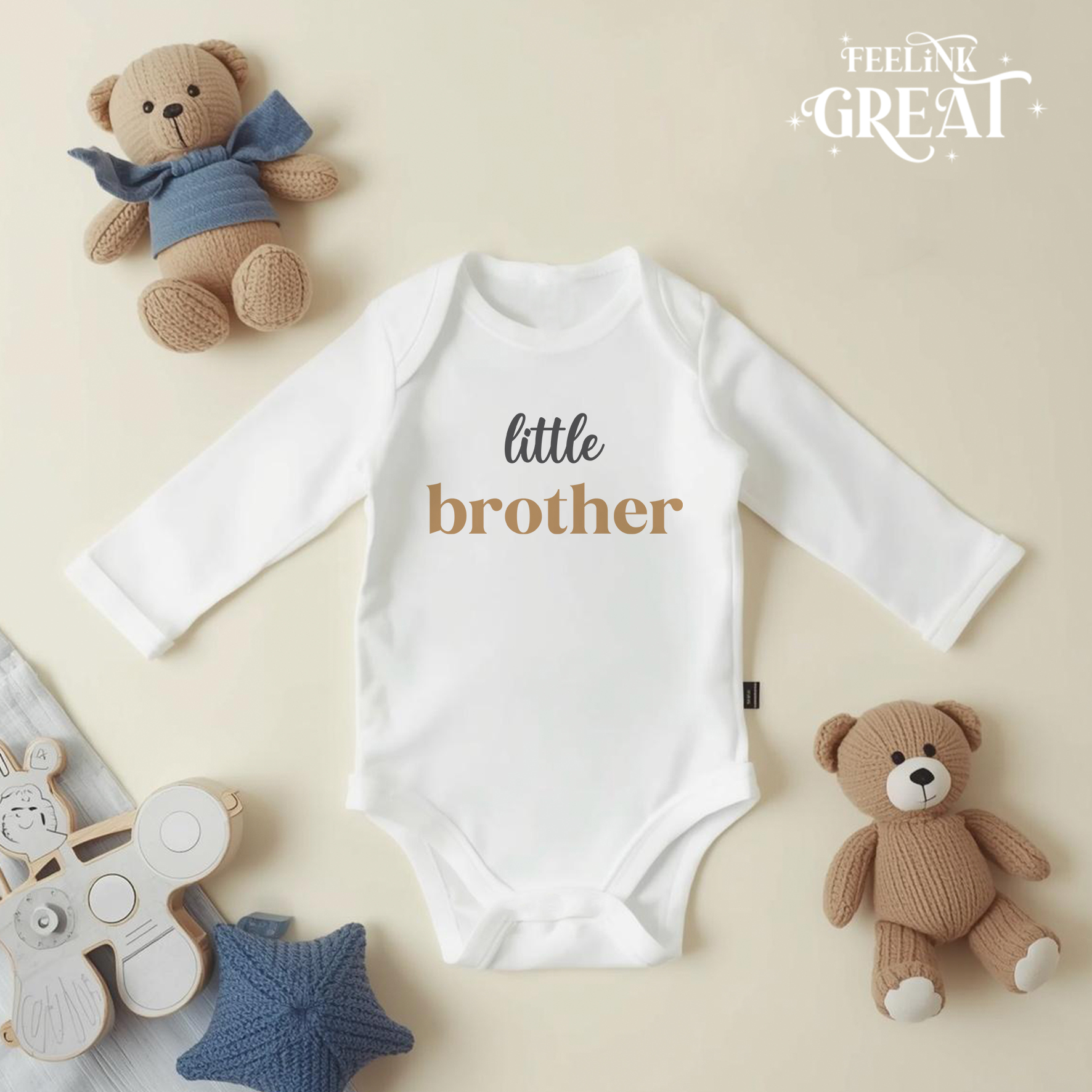 Little Brother Baby Bodysuit