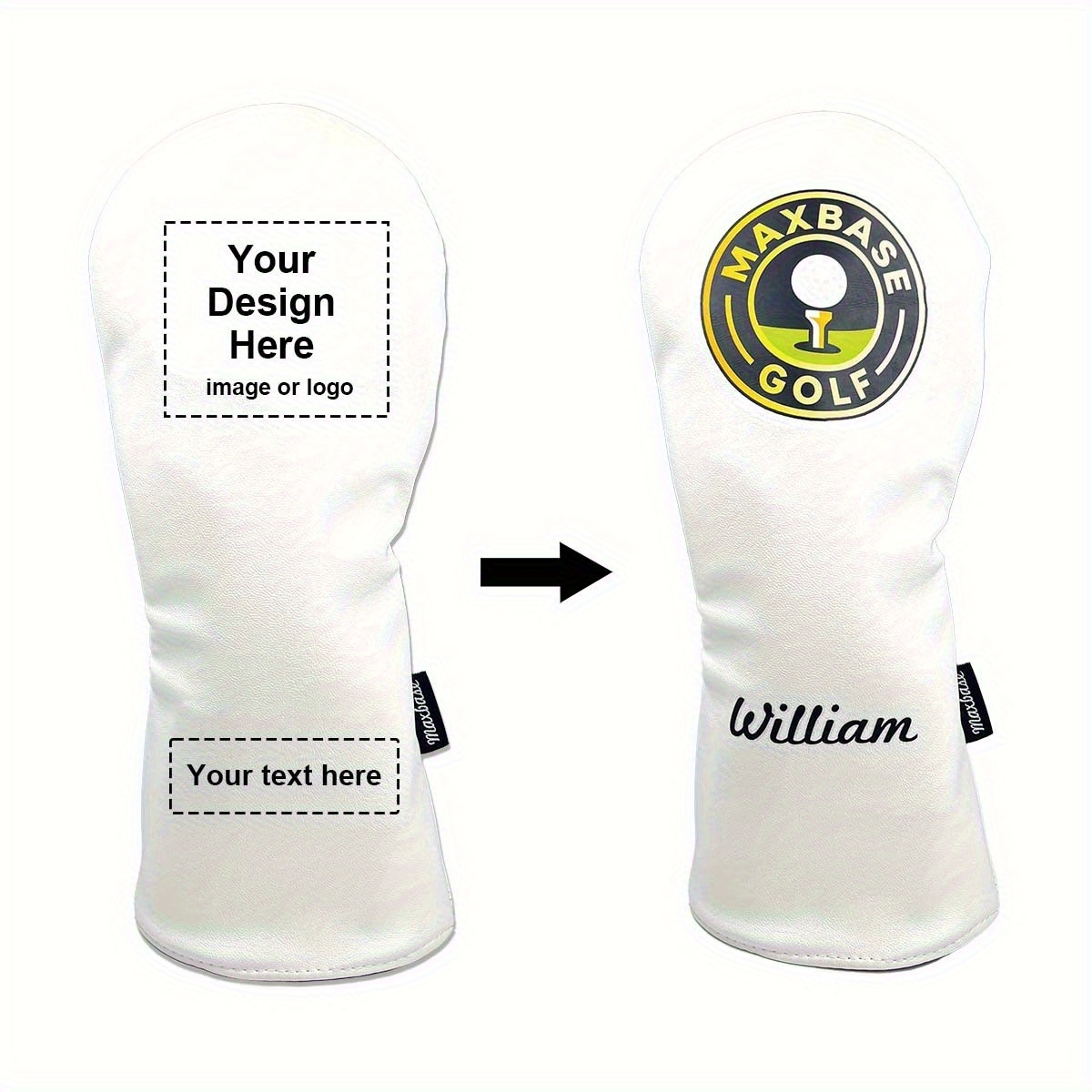 Personalised Golf Club Headcover