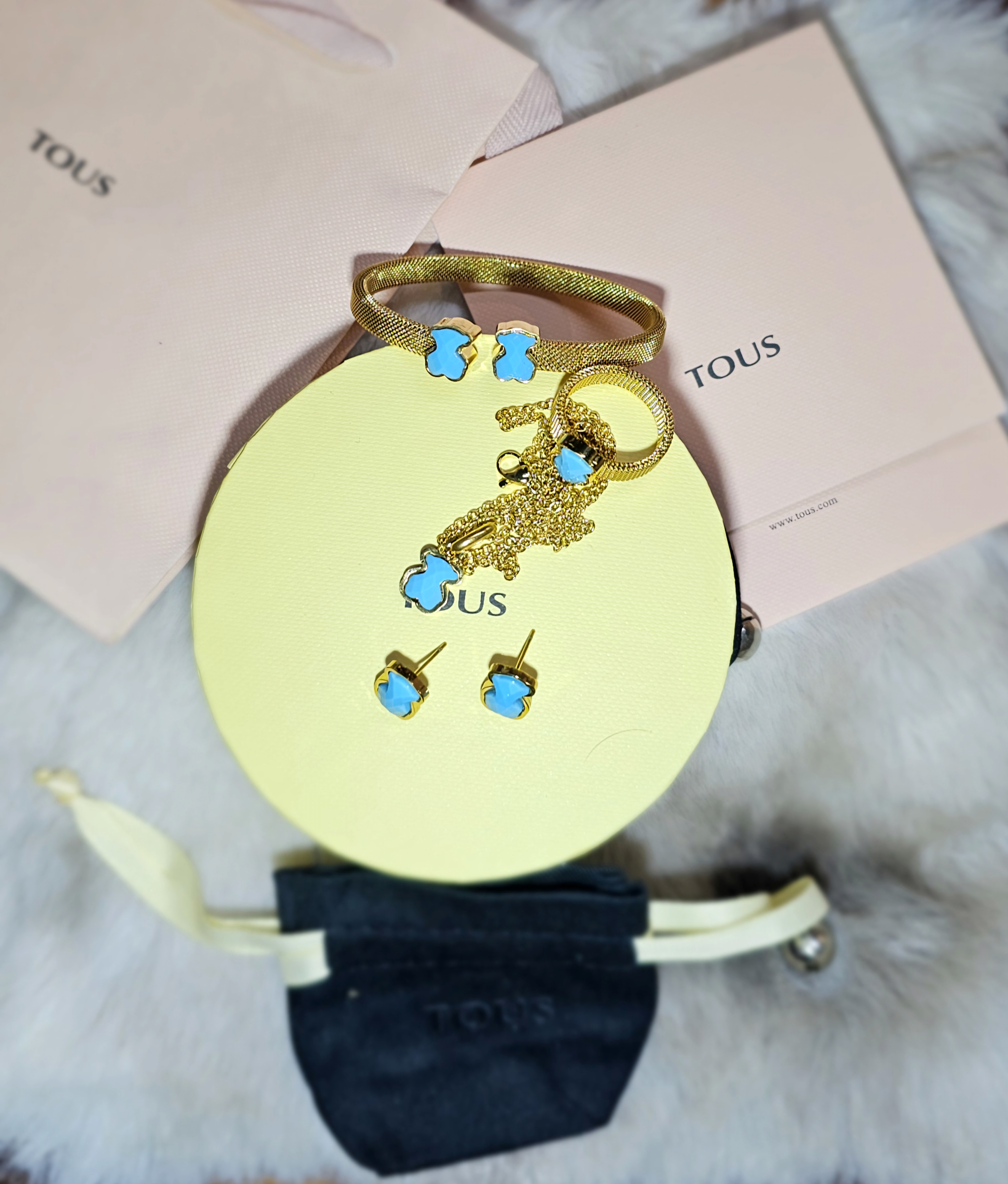 Set TOUS turquesa