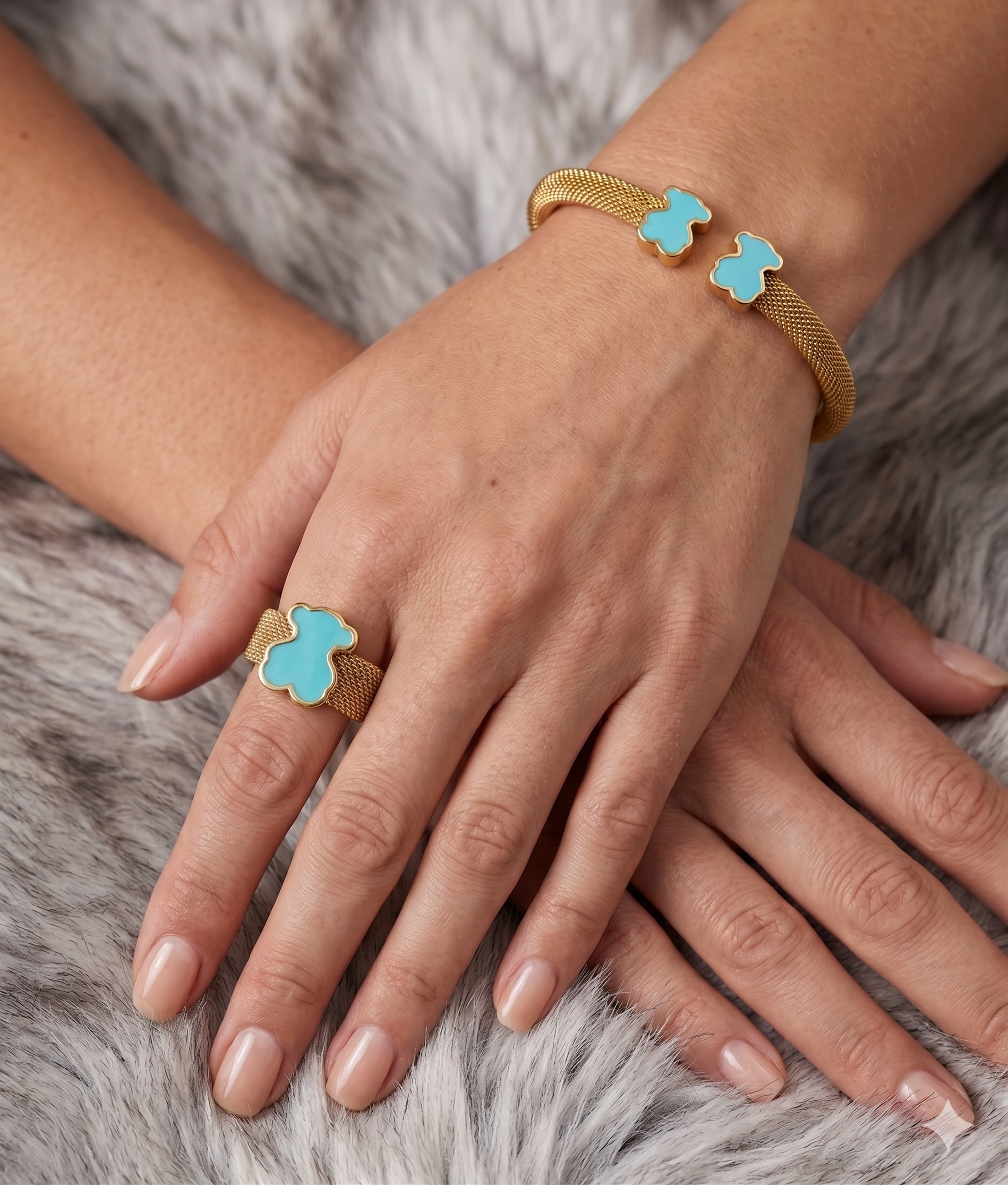 Set TOUS turquesa