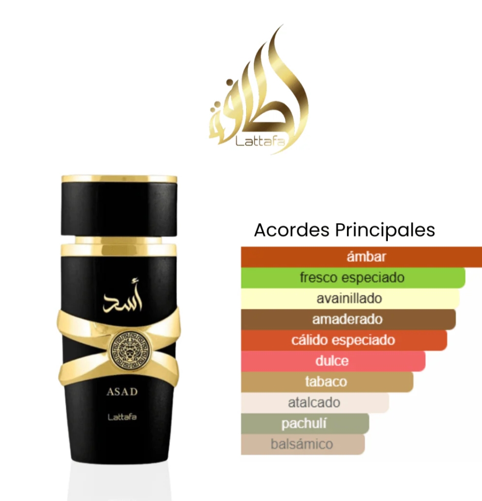 Lattafa Asad 100ml EDP 1.1 Premium