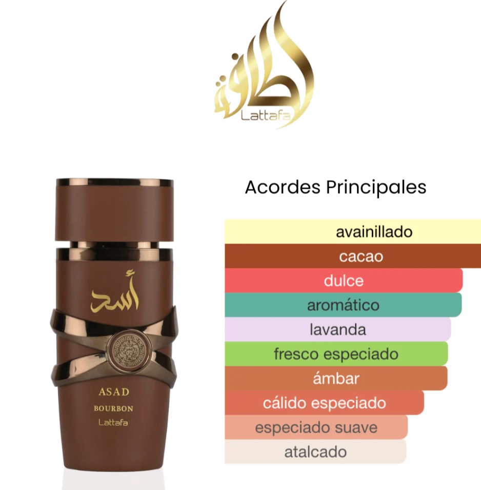 Lattafa Asad Bourbon 1.1 Premium EDP 100ml
