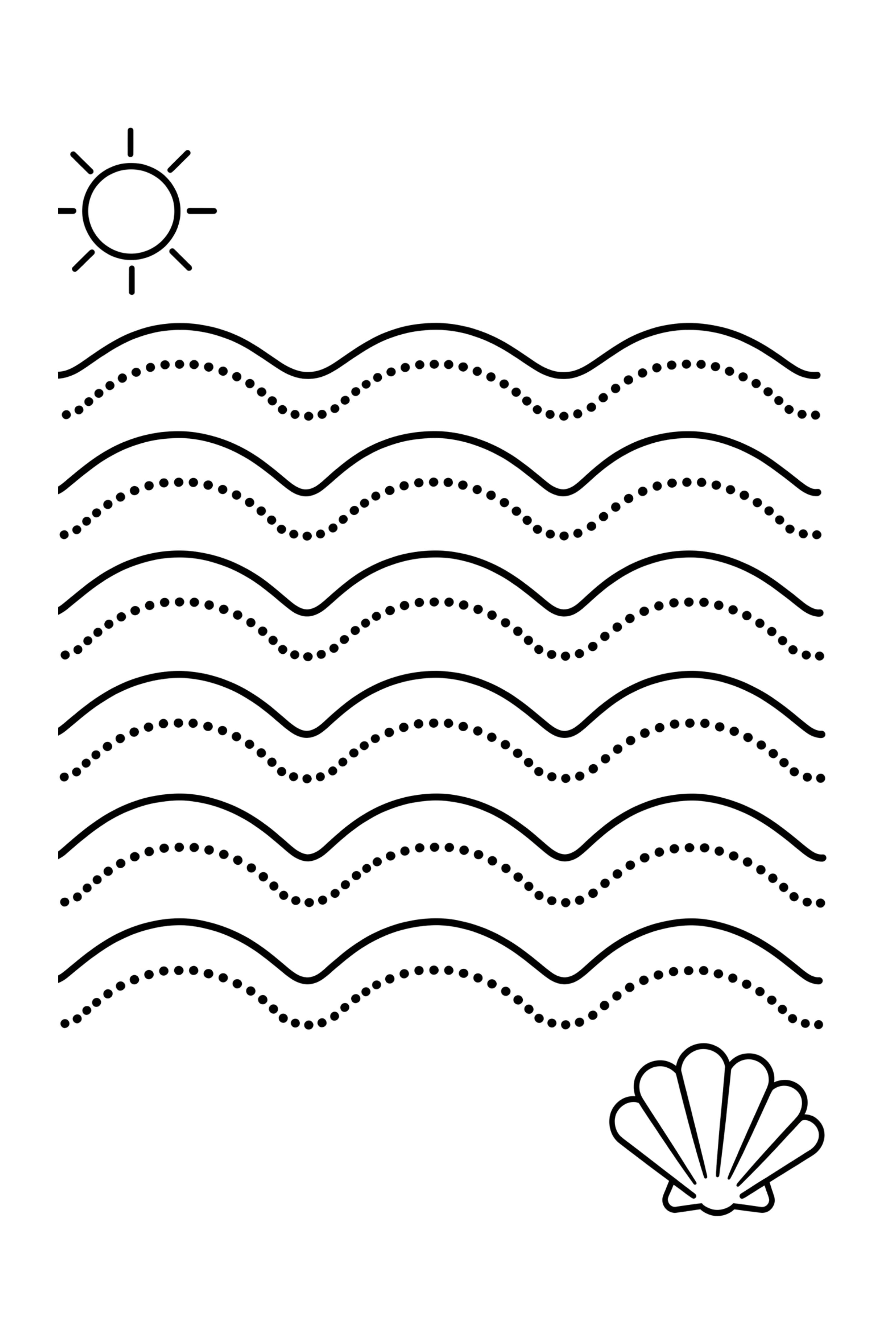 Beach & Ocean Activity Book for Kids Ages 3–6
