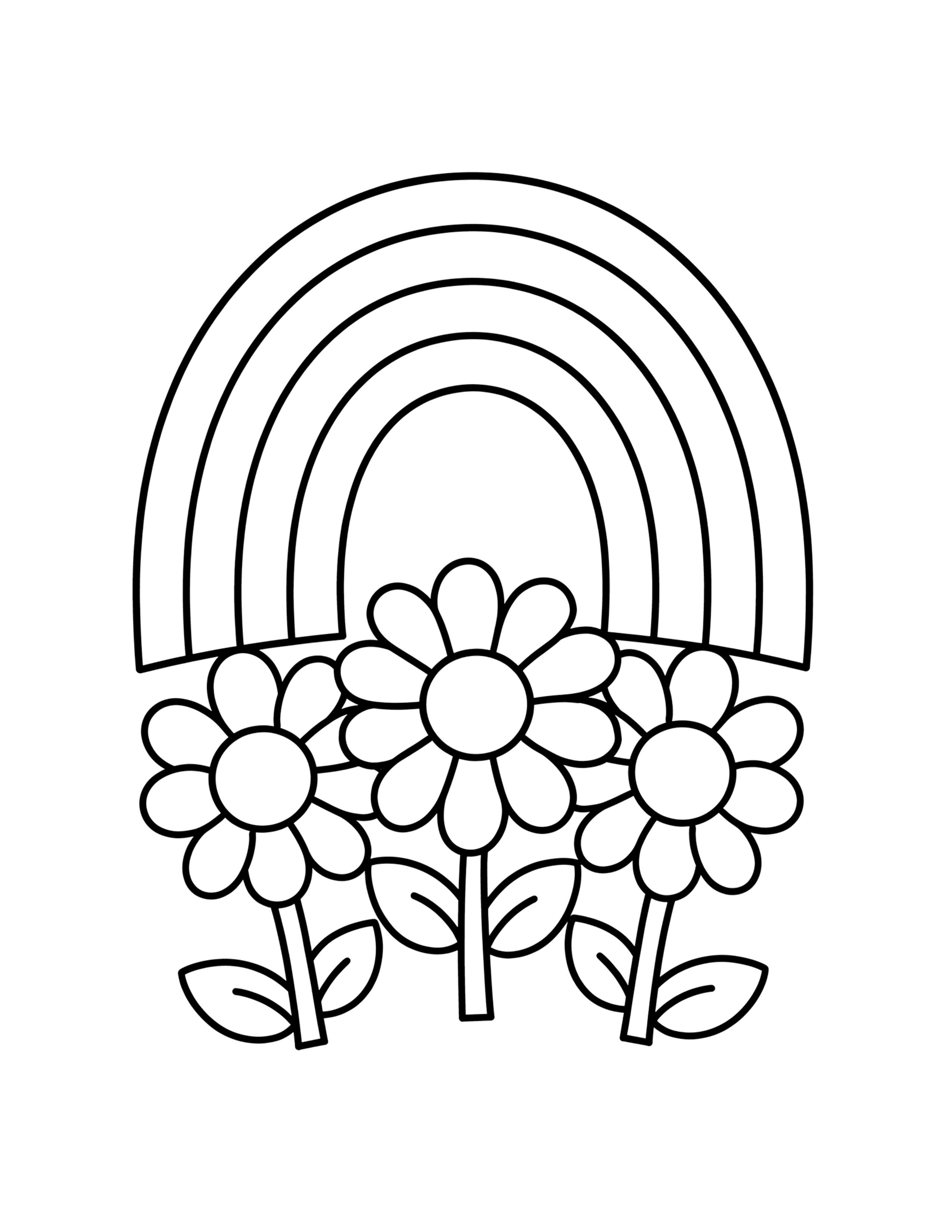 Spring Coloring Book Free Sample for Kids Ages 3–5