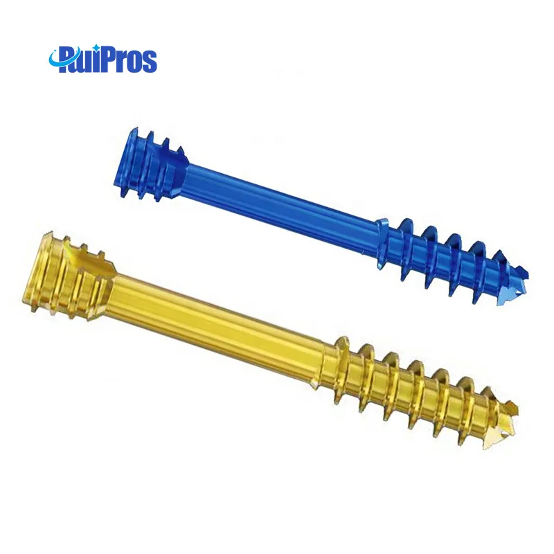 Titanium Self Tapping Cortical Screw F136 Surgical Orthopedic Veterinary Implants Cortical Bone Surgery Screws Bone Screws | ruipros