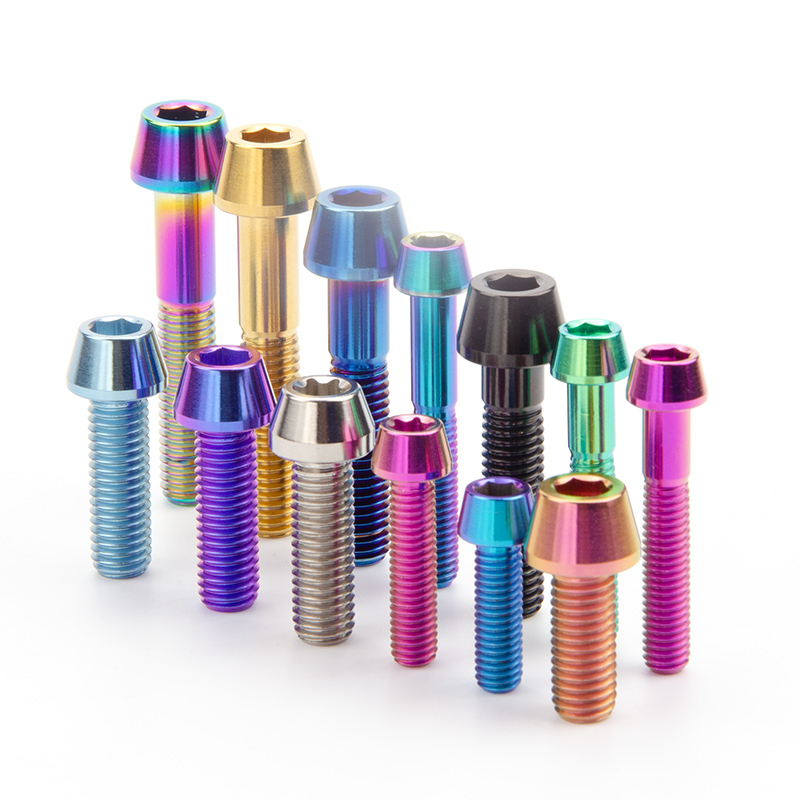 Taper Socket Titanium Bolt M8