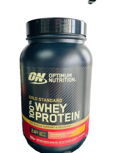 Proteína Whey Gold Standard STRAWBERRY BANANA 2L