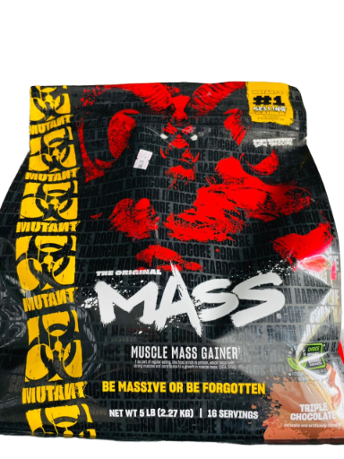 Mutant Mass Gainer Triple Chocolate 5L