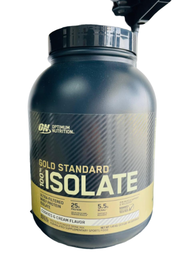 Gold Standard 100% Isolate COOKIES & CREAM FLAVOR 3L